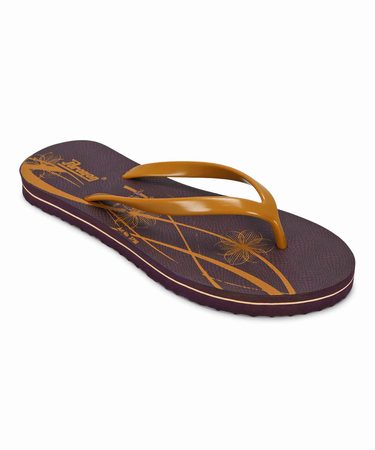 Paragon Women's Lightweight & Waterproof Hawai Slipper | Brown - UK 5
