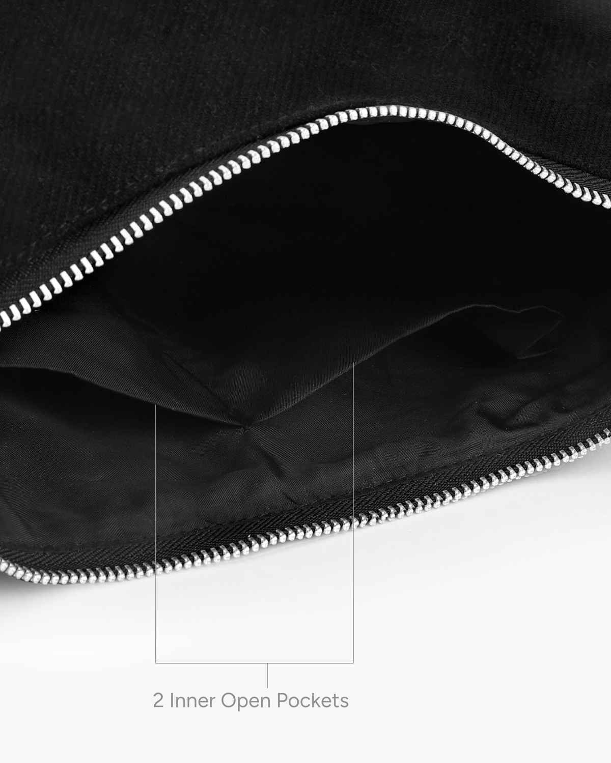 Ecoright Women's Cotton Sling Bag | Black - One Size