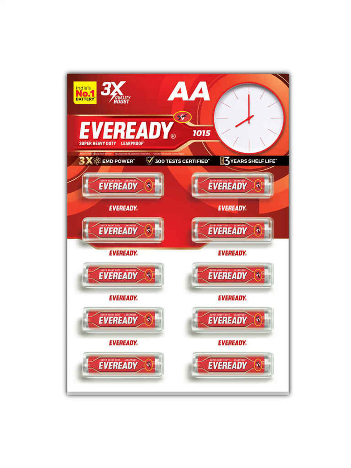 Eveready Carbon Zinc AA | 3X EMD Power