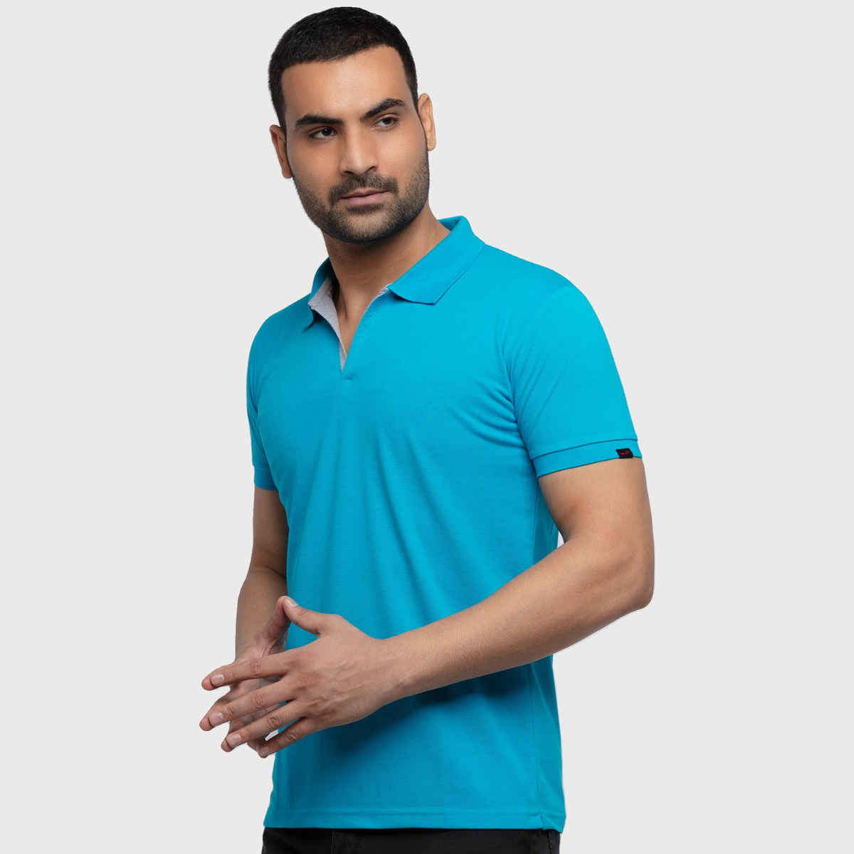 Status Quo Mens Slim Fit Polo T-Shirt | Deep Sea | XXL