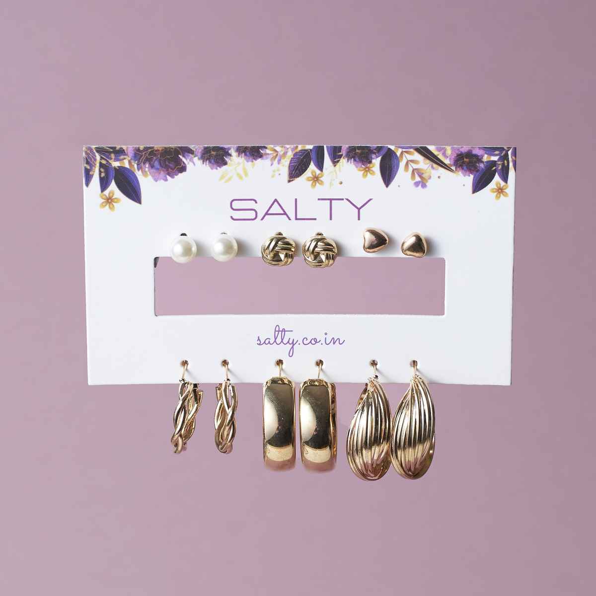 SALTY Enchanted Women's Day Jewellery Gift Box | Set Of 5 Pieces