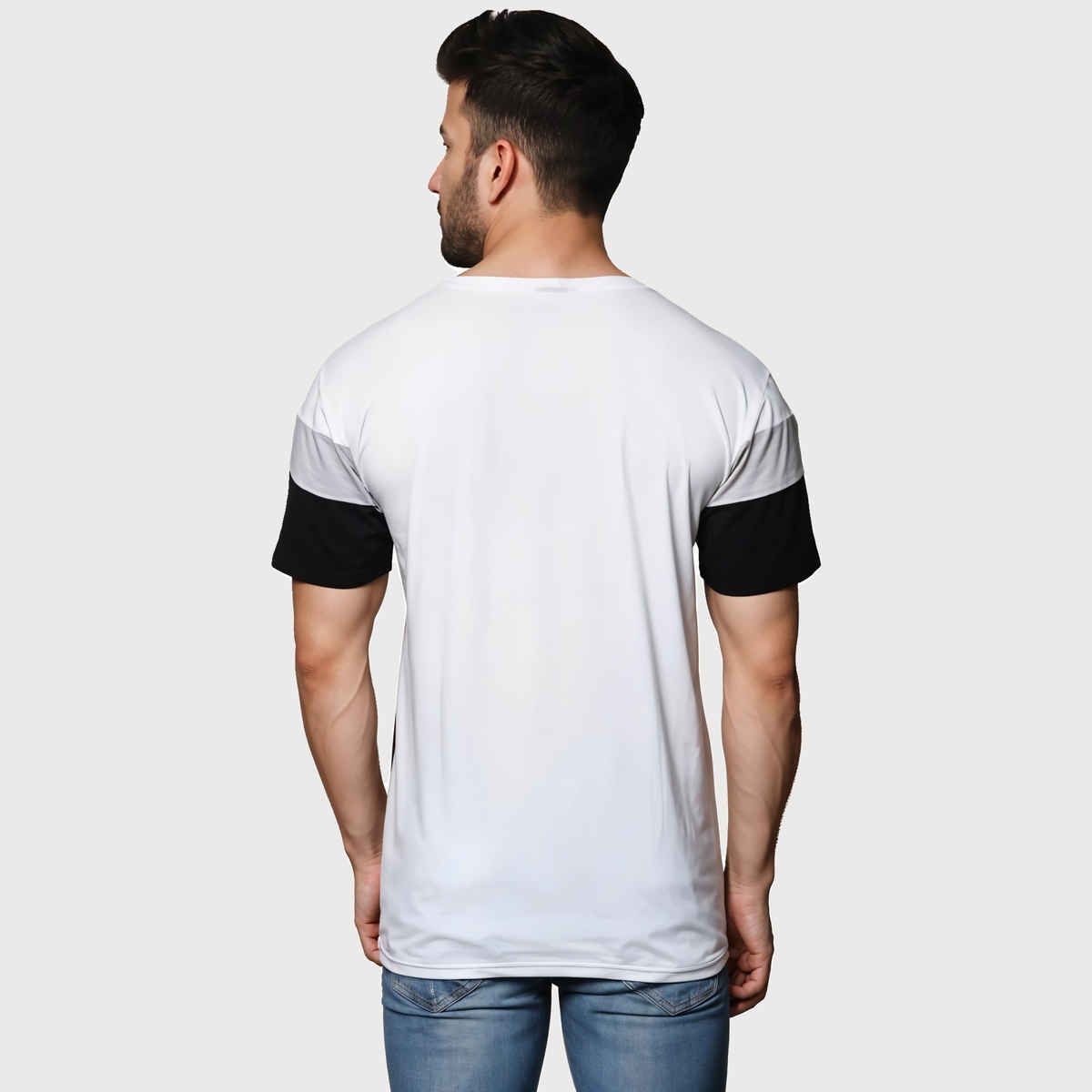 Smartees Men's Printed T-shirt | Style No 32 | White - M