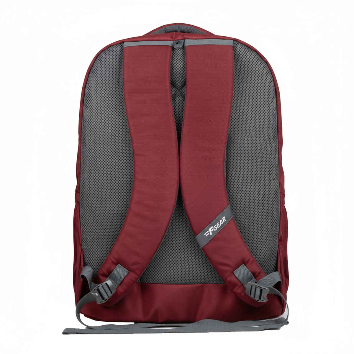 F Gear Unisex Polyester 27 L Padded Grab Handle Backpack | Maroon - M