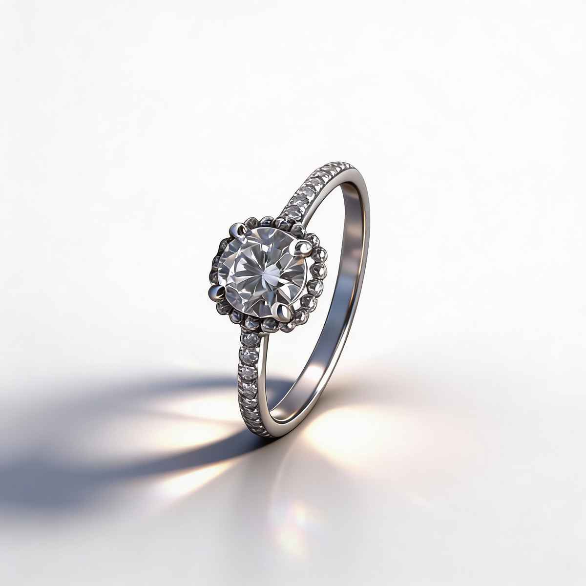 GIVA Silver Classic Ring