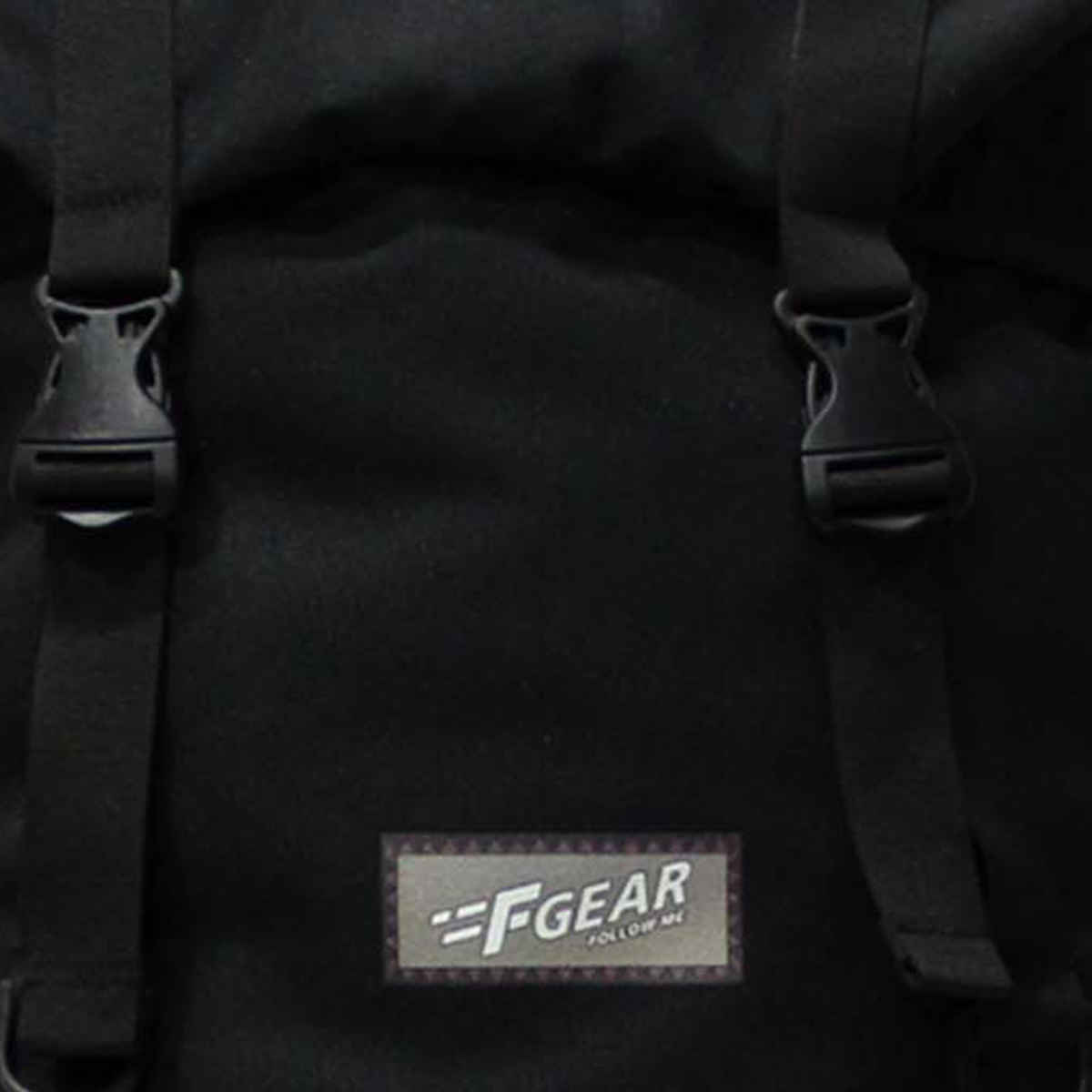 F Gear Unisex Polyester 46 L Ergonomic Handle Rucksack | Black - Free Size