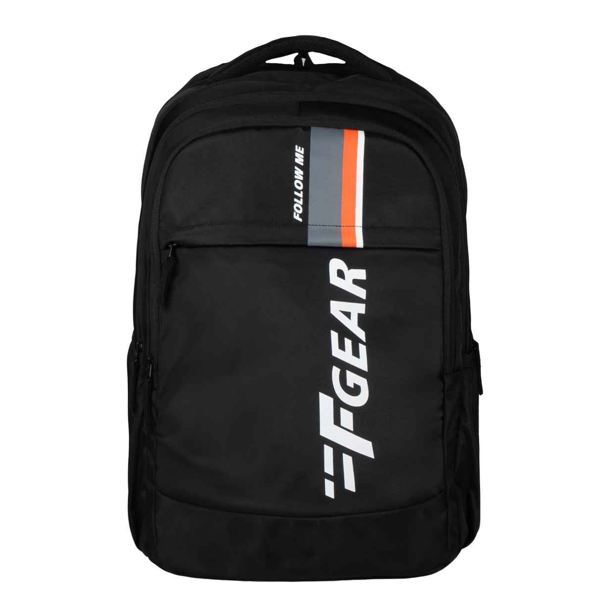 F Gear Unisex Polyester 27 L Backpack | Black - M