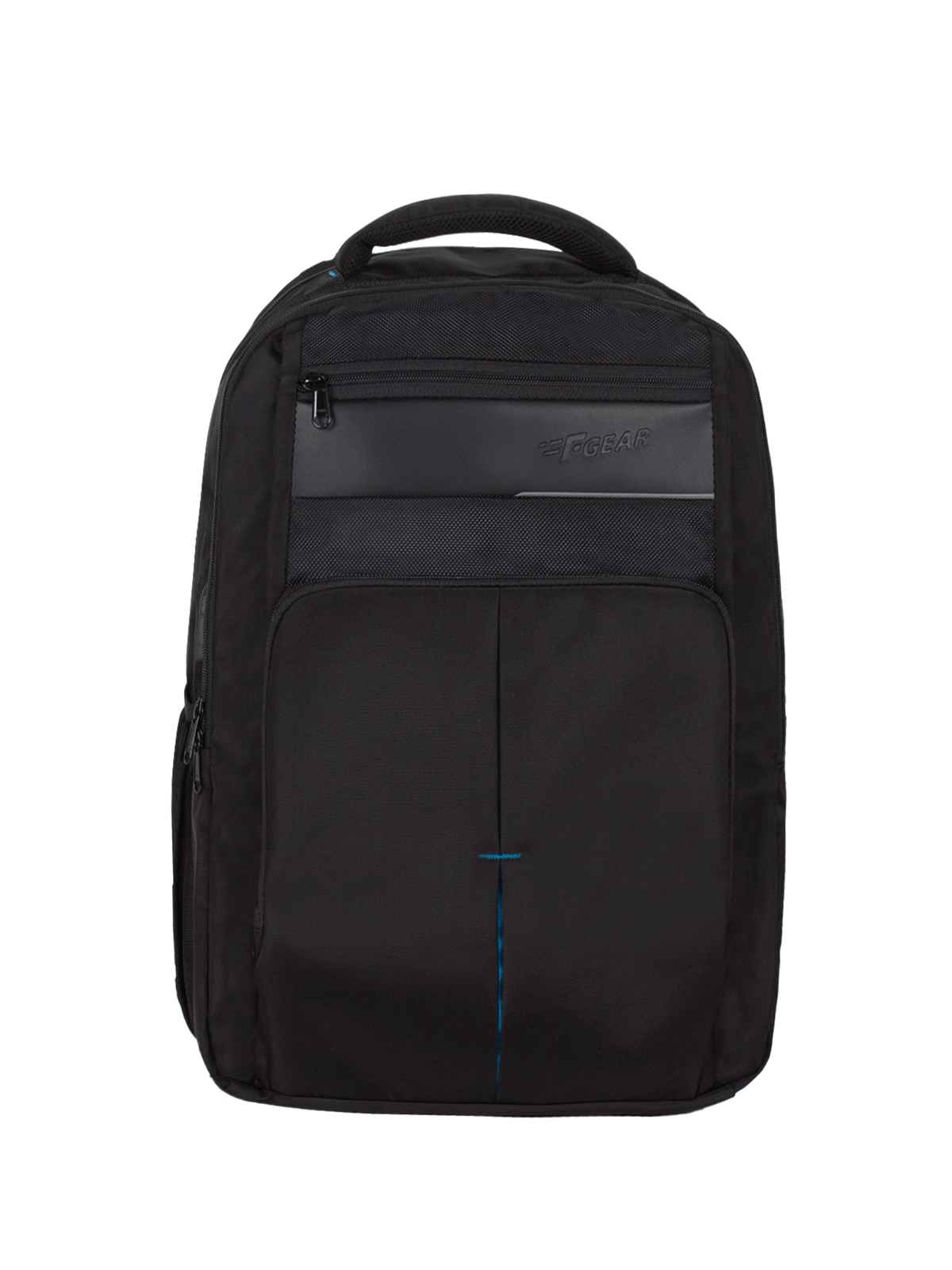 F Gear Unisex Solid Polyester 30 L Laptop Backpack | Black - One Size