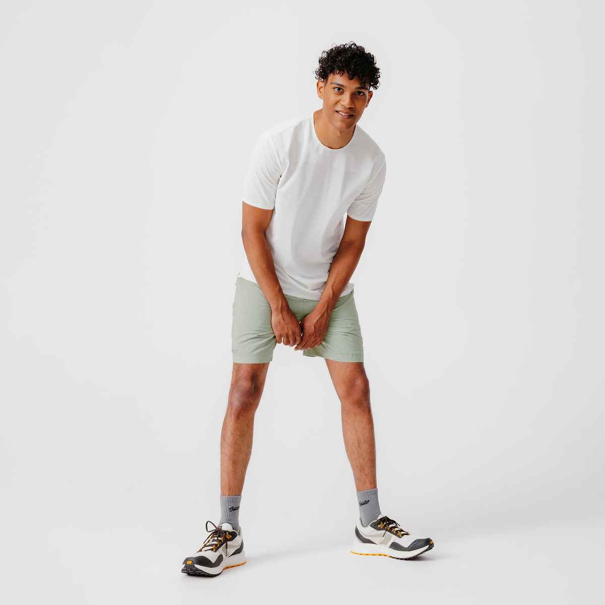 Decathlon Kalenji Men's Breathable Quick Dry Running Shorts | Khaki | M