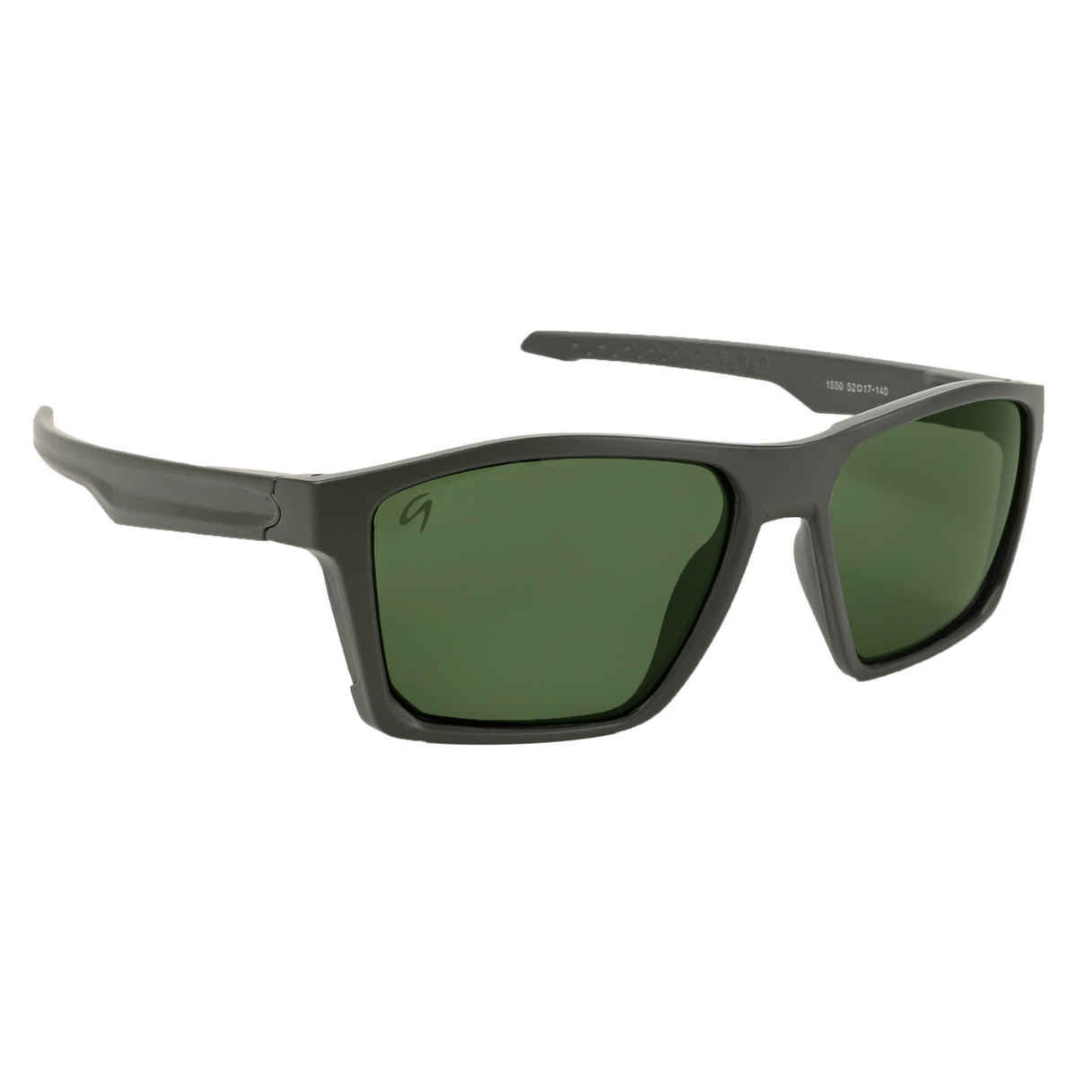 AISLIN Unisex Wrap-around Sunglasses | Green - Large