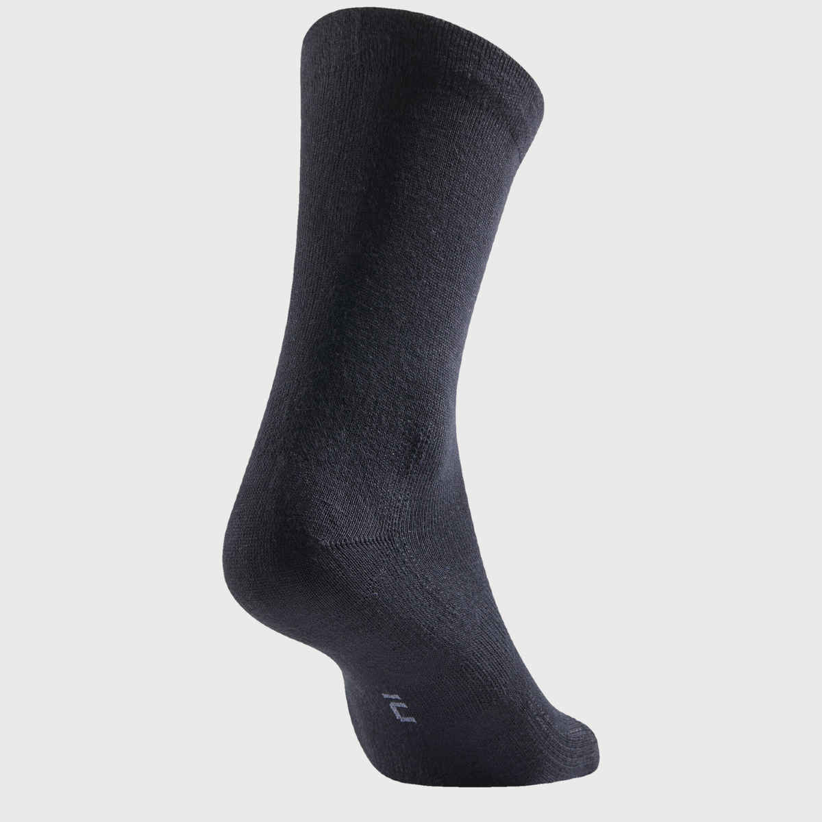 Decathlon | Artengo Women's Calf Length Socks | Black - UK 8.5 - 11