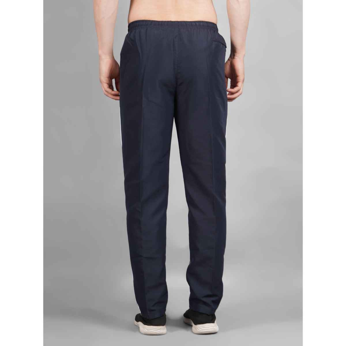 Shiv Naresh Men's Trackpant | 509 - Navy-White | M