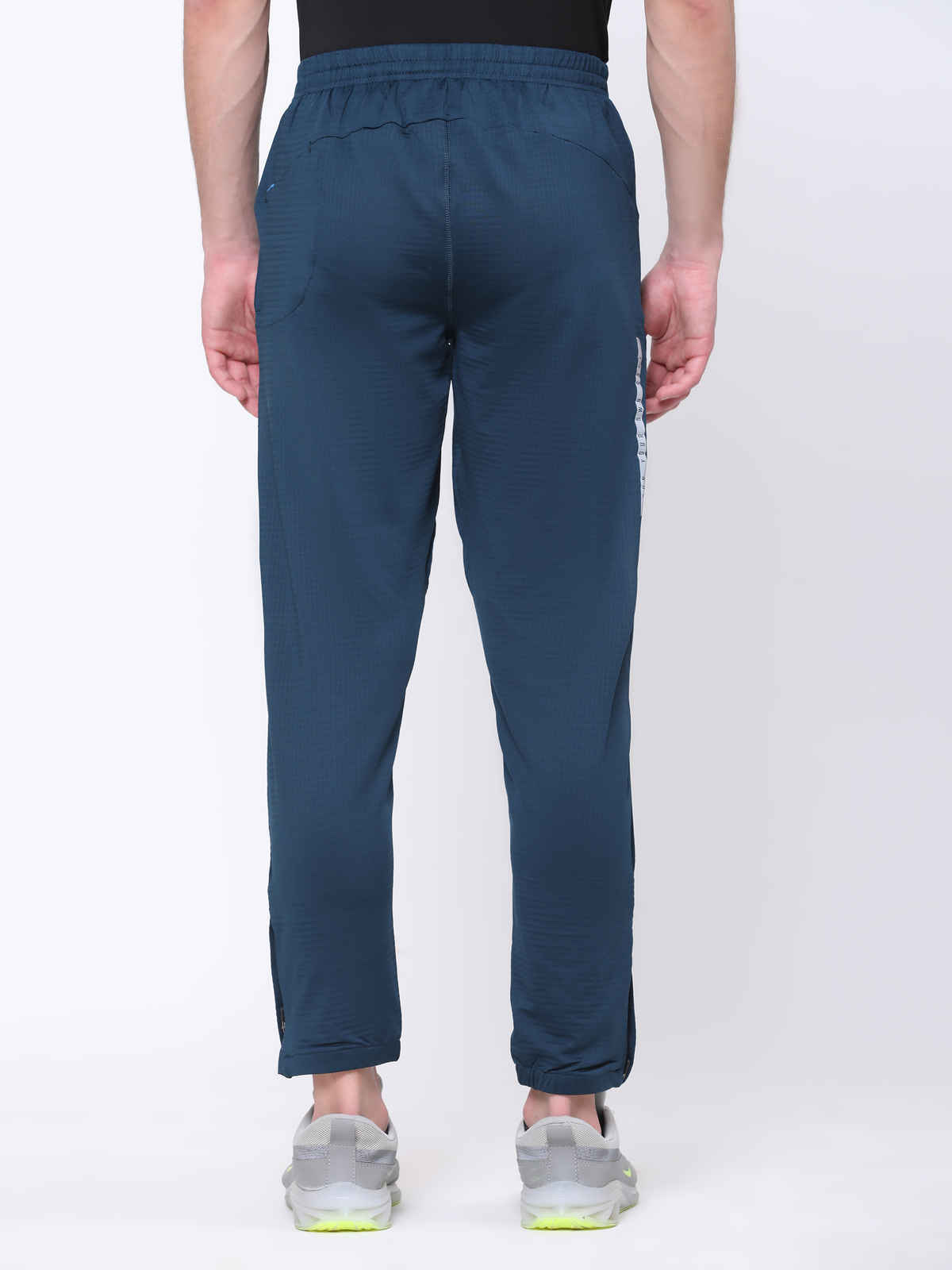 Dida Men's Track Pant Regular Comfortable Stretchable Dry-Fit | Blue - M