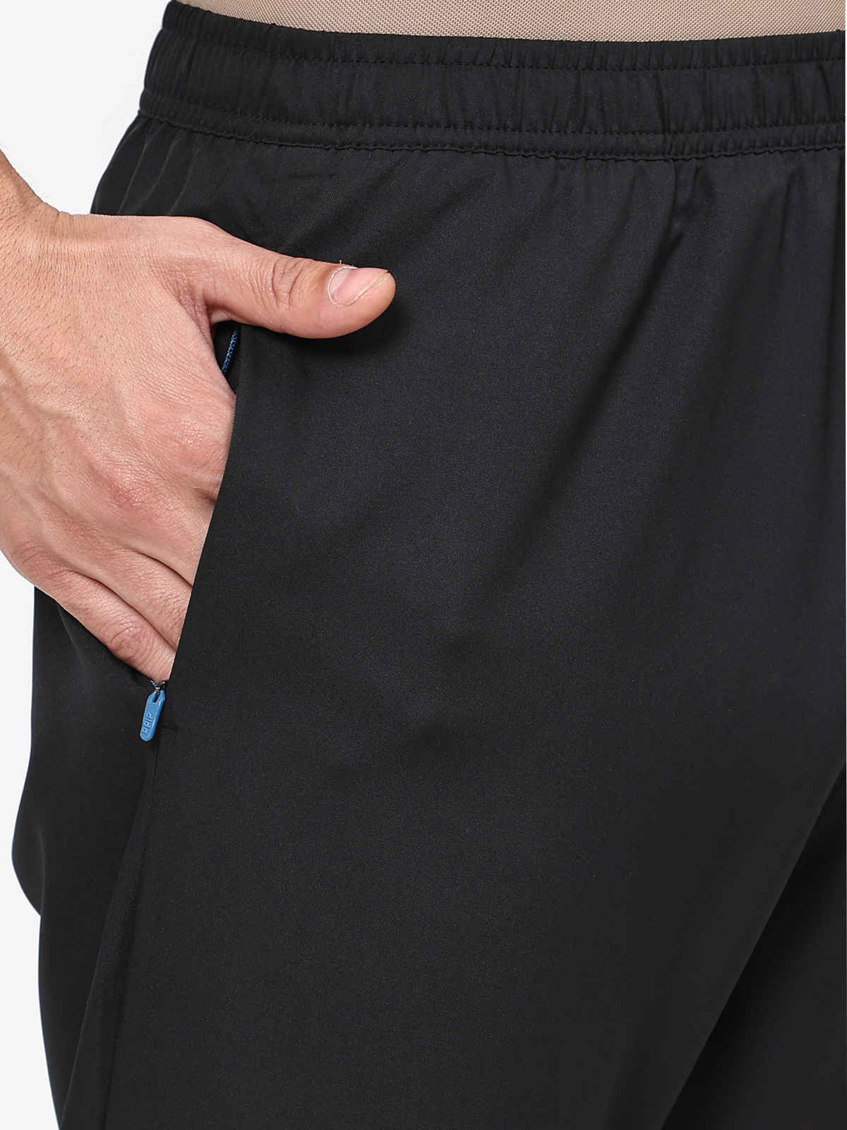 Dida Men's Track Pant Regular Comfortable Stretchable Dry-Fit | Black - M