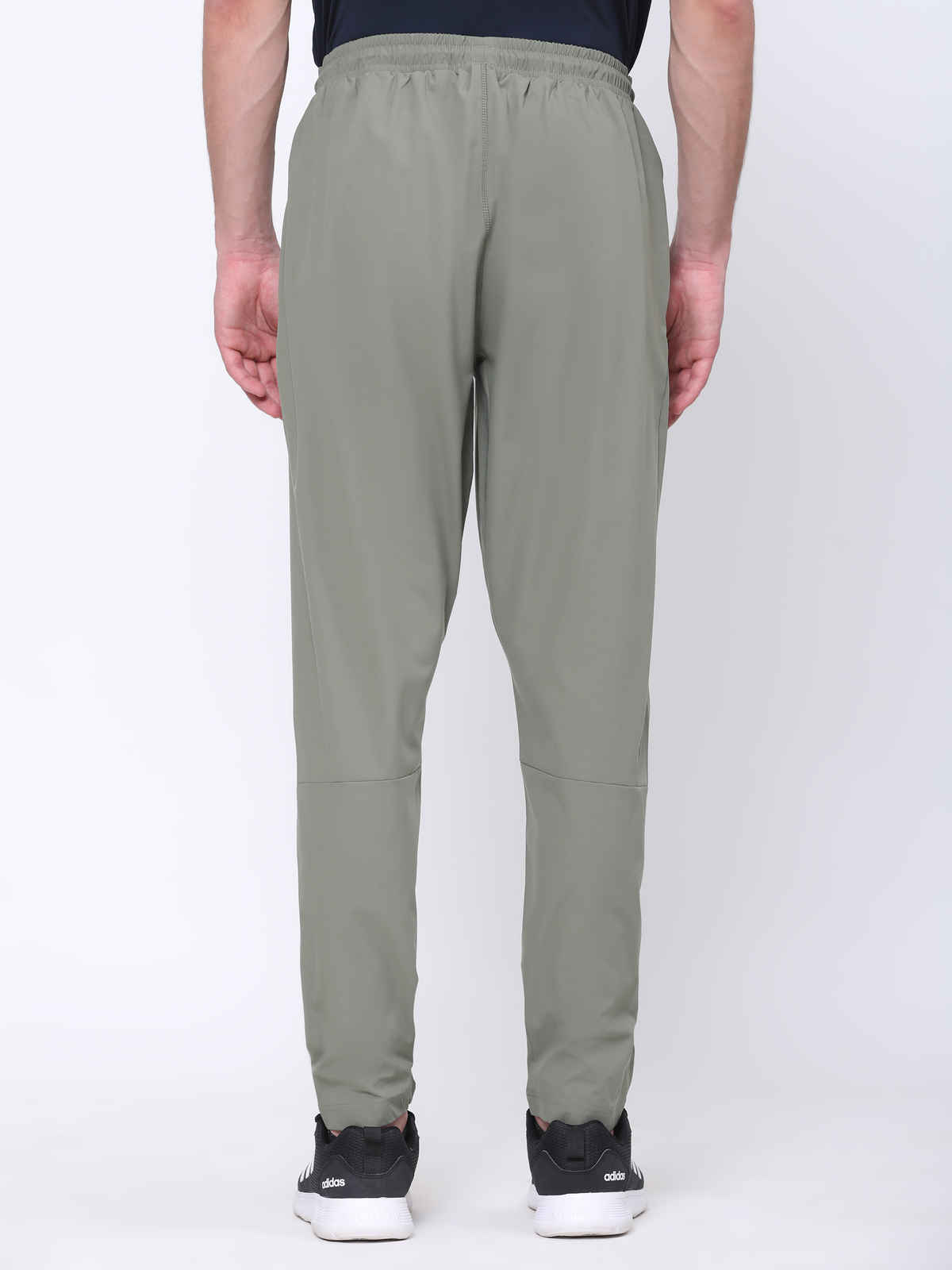 Dida Men's Track Pant Regular Comfortable Stretchable Dry-Fit | Olive - M