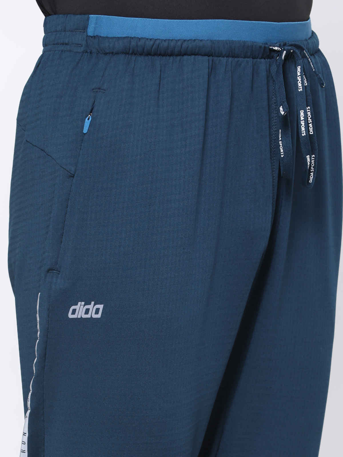 Dida Men's Track Pant Regular Comfortable Stretchable Dry-Fit | Blue - L