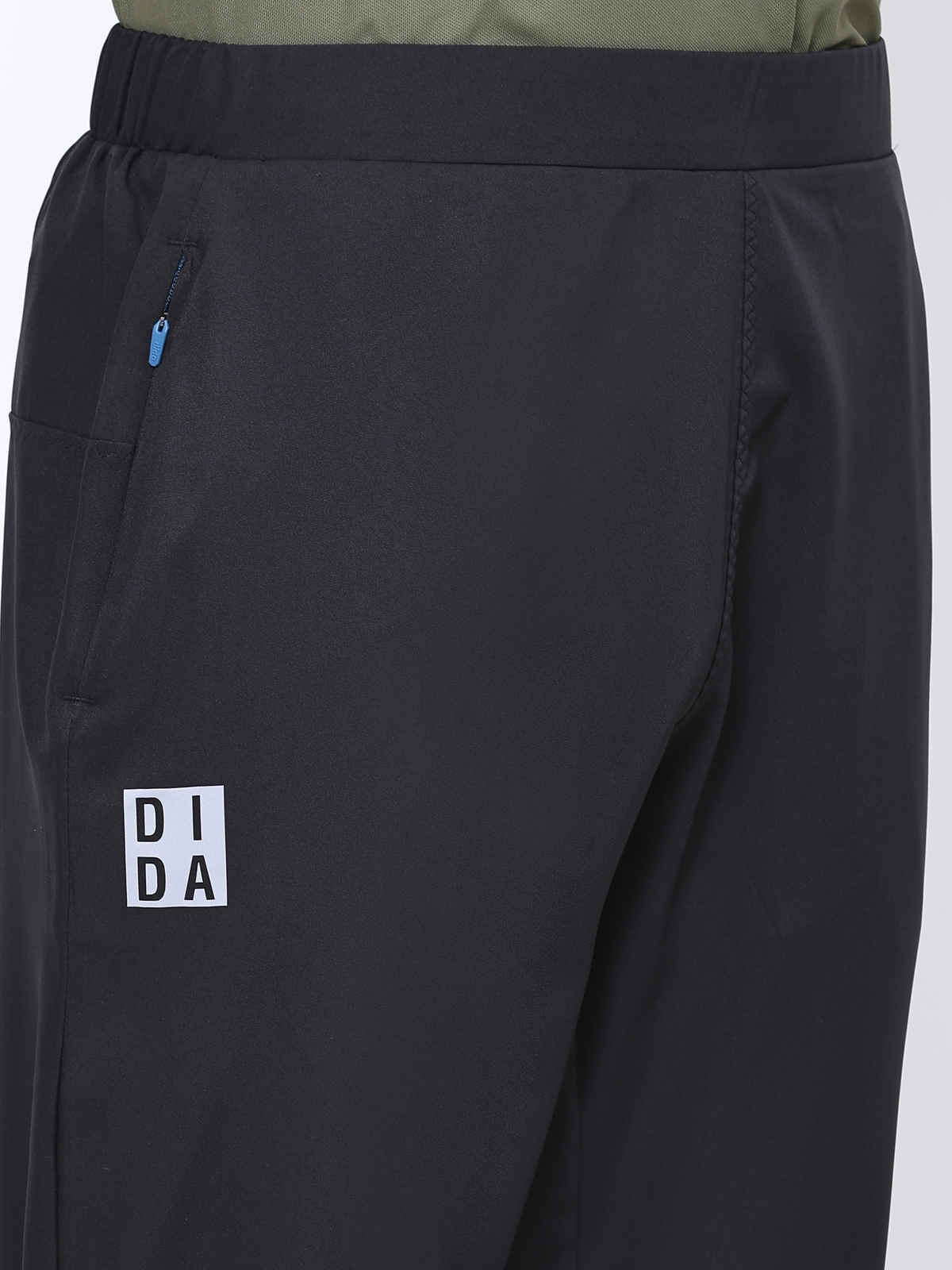 Dida Men's Track Pant Regular Comfortable Stretchable Dry-Fit | Black - XL