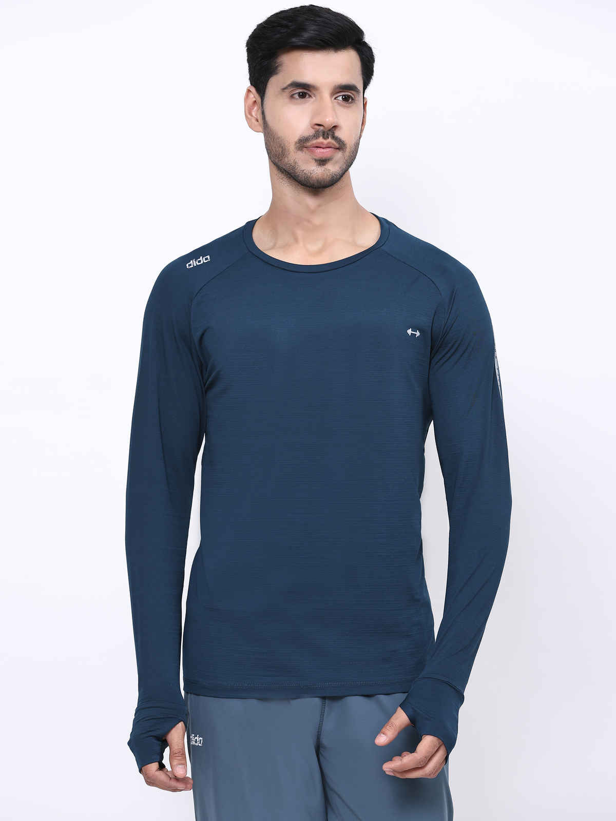 Dida Men's Sports Tshirt | Regular Comfortable Stretchable Dry-Fit | R.Pond - 2XL