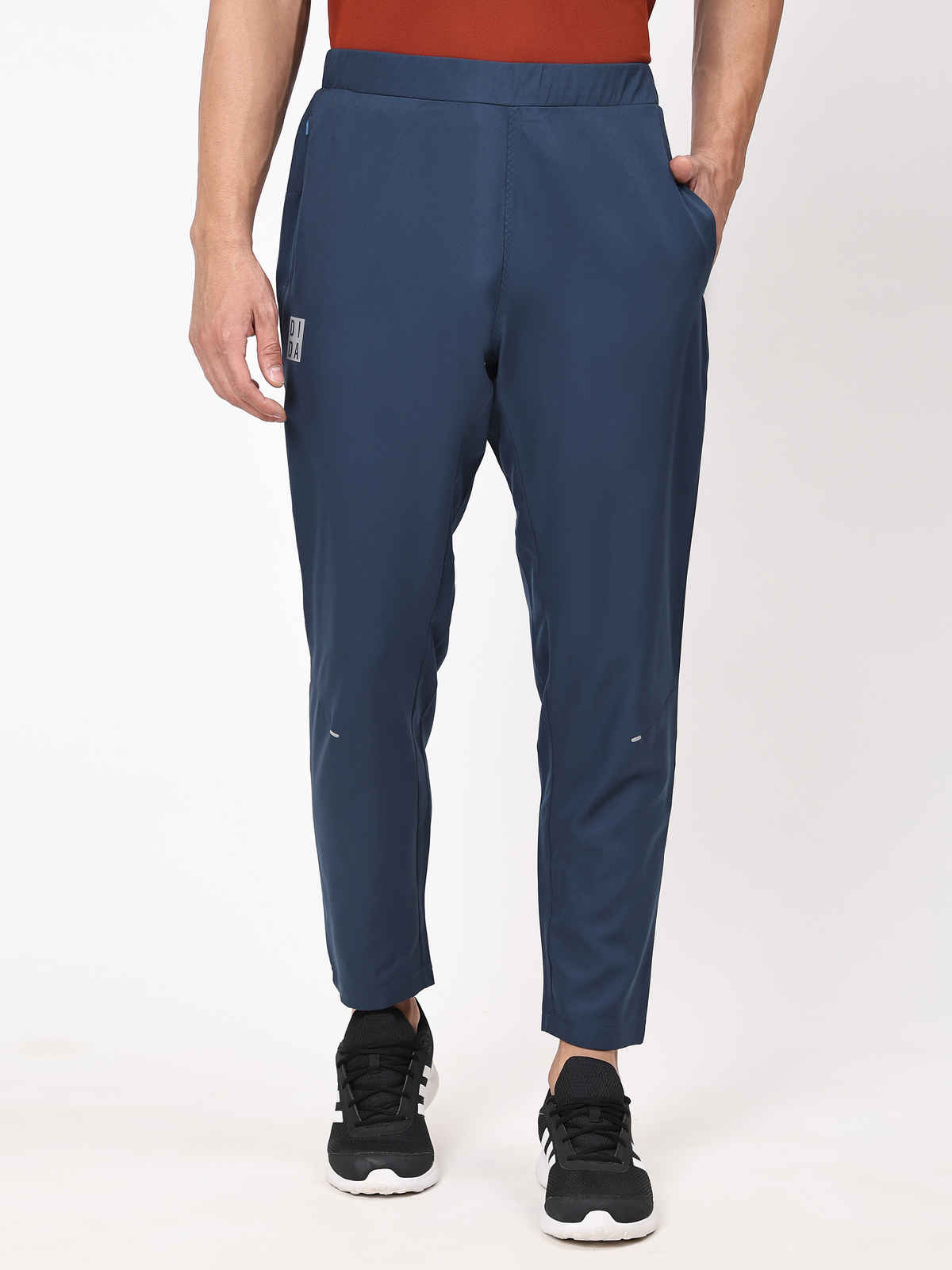 Dida Men's Sports Track Pant Regular Comfortable Stretchable Dry-Fit | Blue - XL