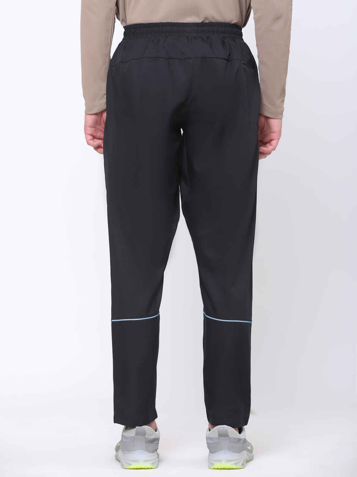 Dida Men's Track Pant Regular Comfortable Stretchable Dry-Fit | Black - M