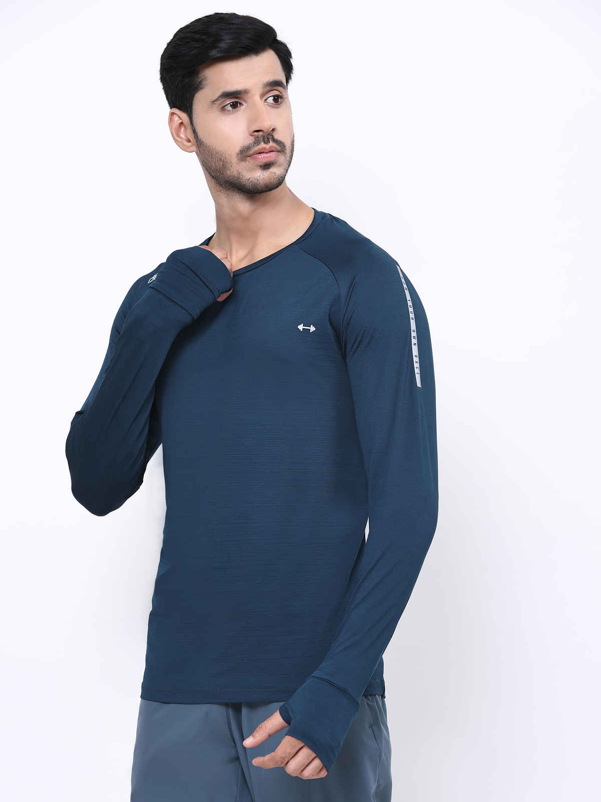 Dida Men's Sports Tshirt | Regular Comfortable Stretchable Dry-Fit | R.Pond - 2XL