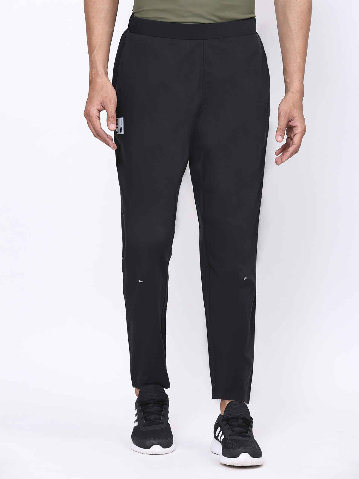 Dida Men's Track Pant Regular Comfortable Stretchable Dry-Fit | Black - XL
