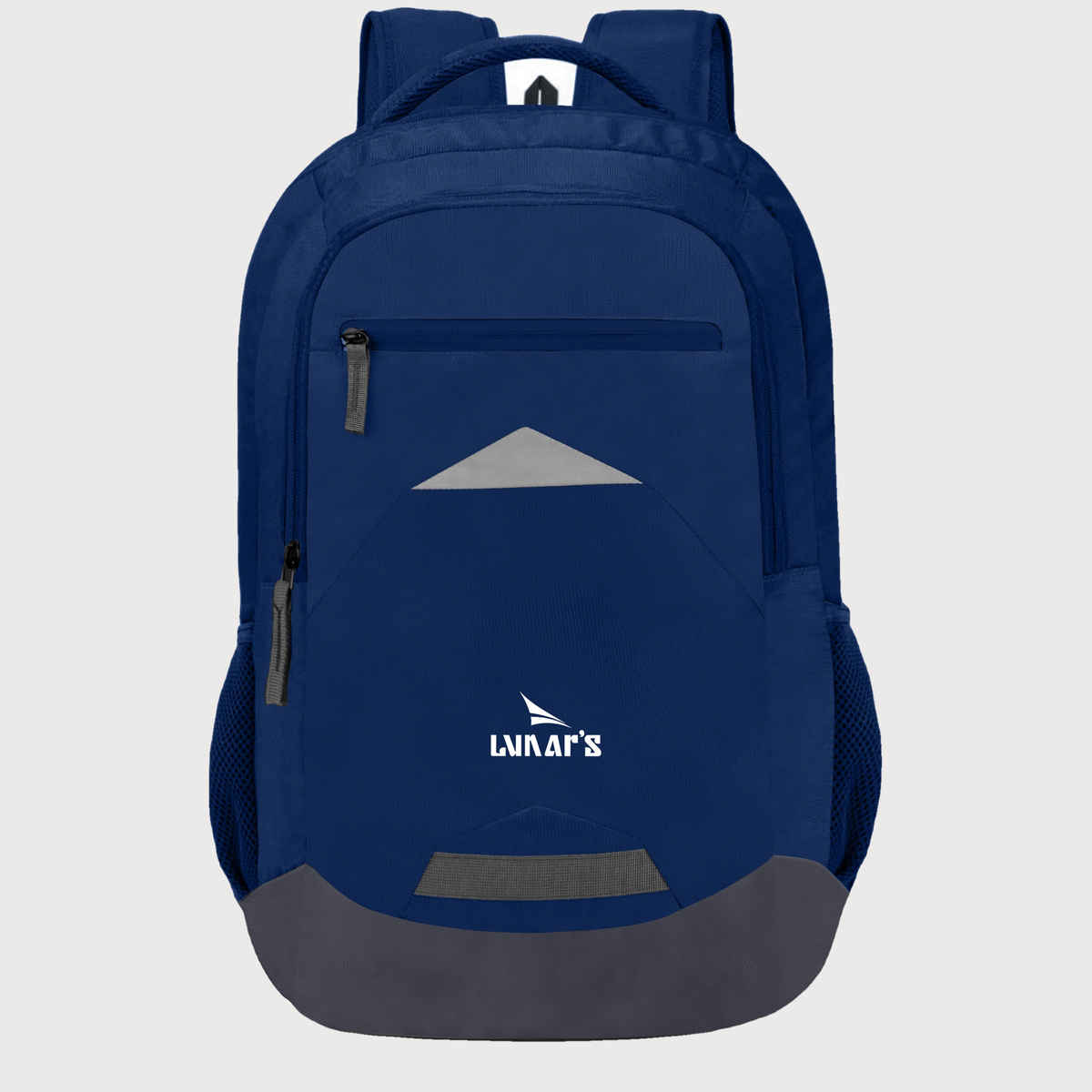 Lunar's Unisex Solid Polyester 48 L Laptop Backpack | Navy Blue - 13, 14, 15, 15.6