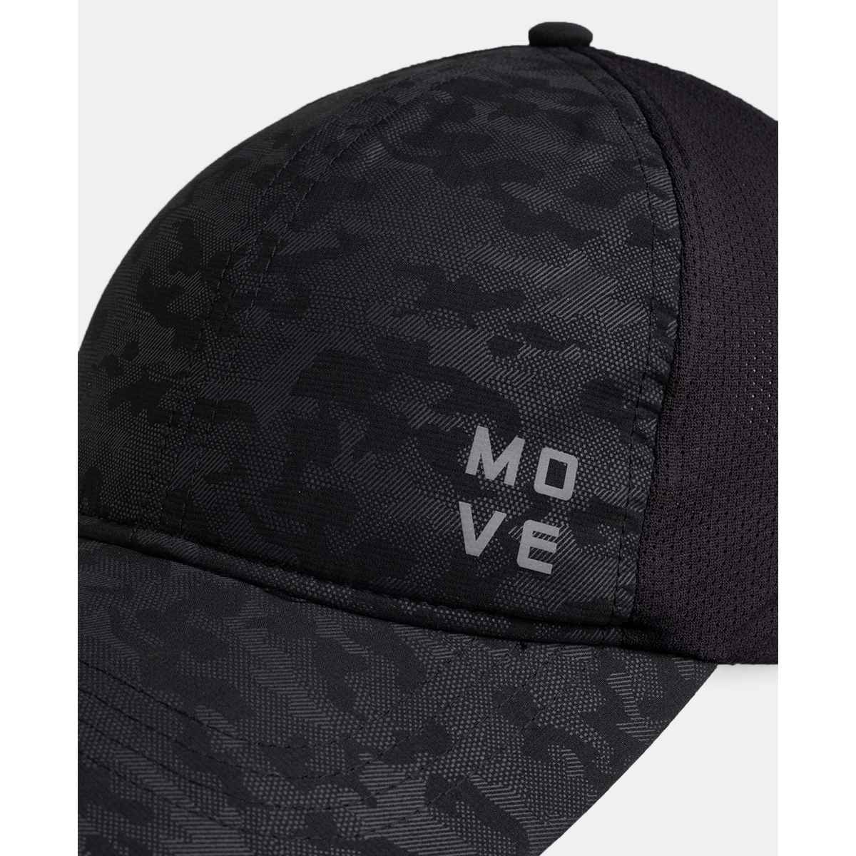 Jockey Cp23 Men's Polyester Printed Cap With Adjustable Back Closure and Staydry Technology | Black