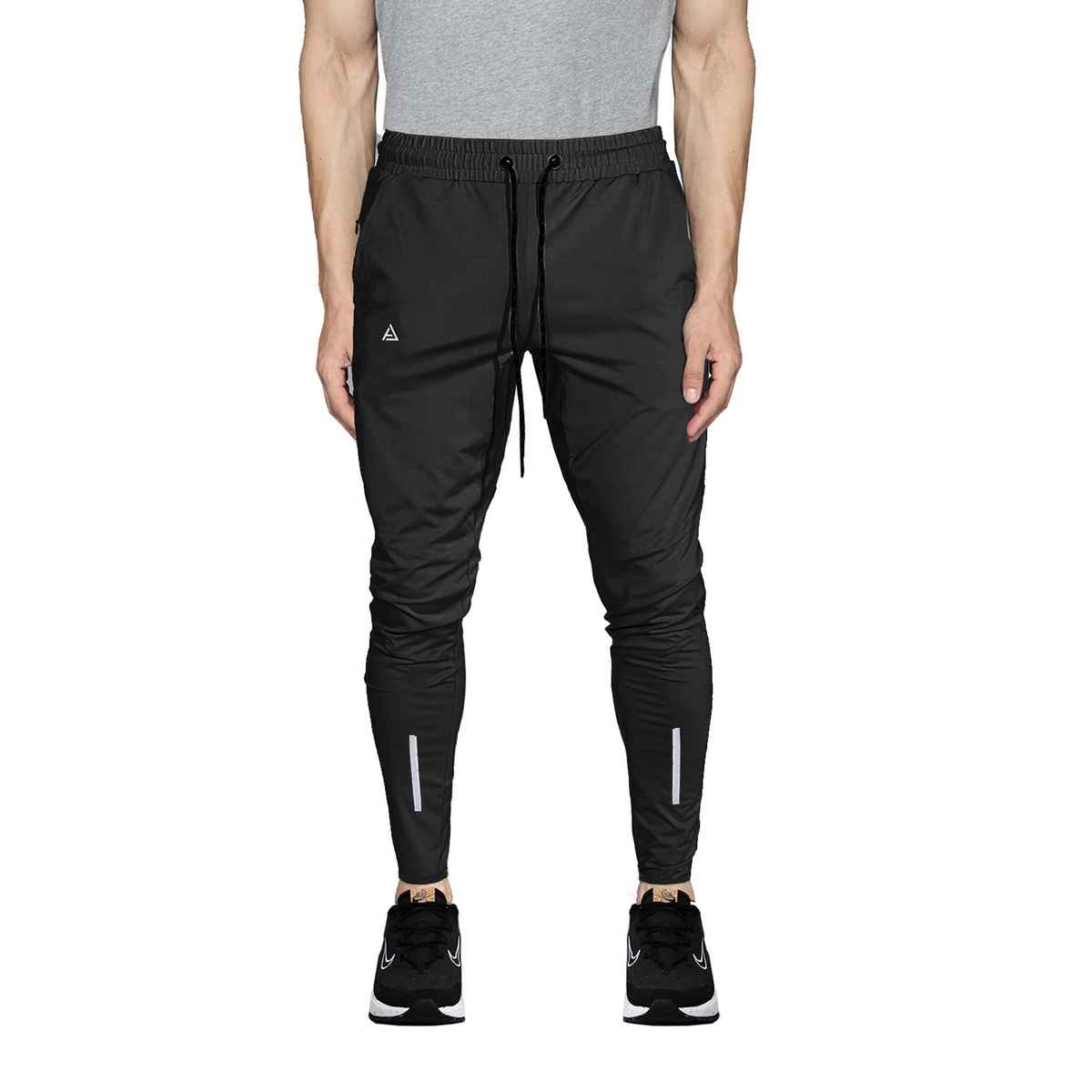 Avolt Men's Solid Regular Fit Track Pant | Black - XL