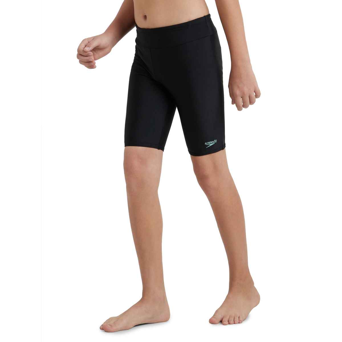 Speedo Boy's Endurance10 Essential Houston Jammer | Black | 5- 6 Year