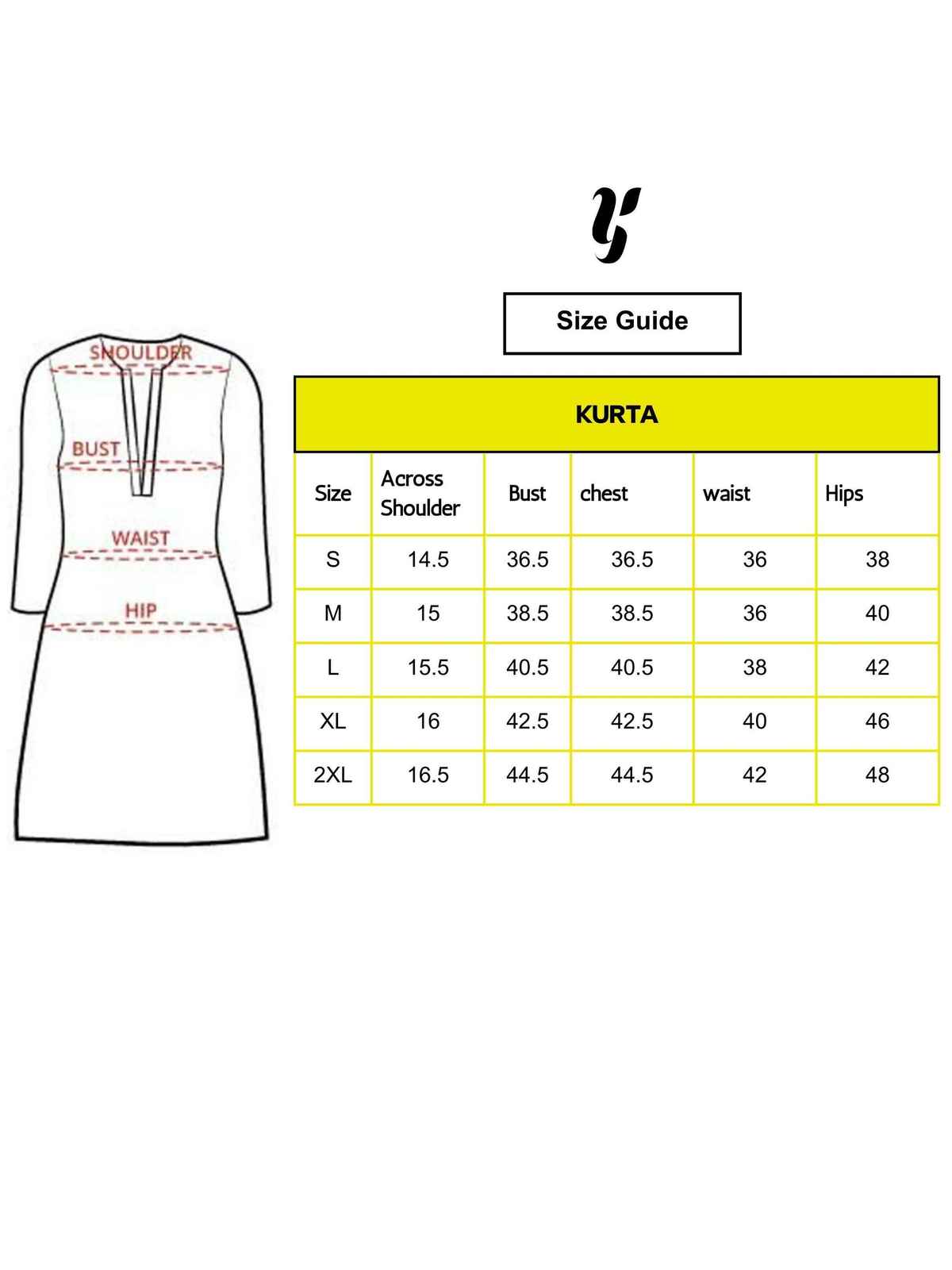 Youthnic Women's Pure Cotton Non Transparent with inseam White Kurta | White - M