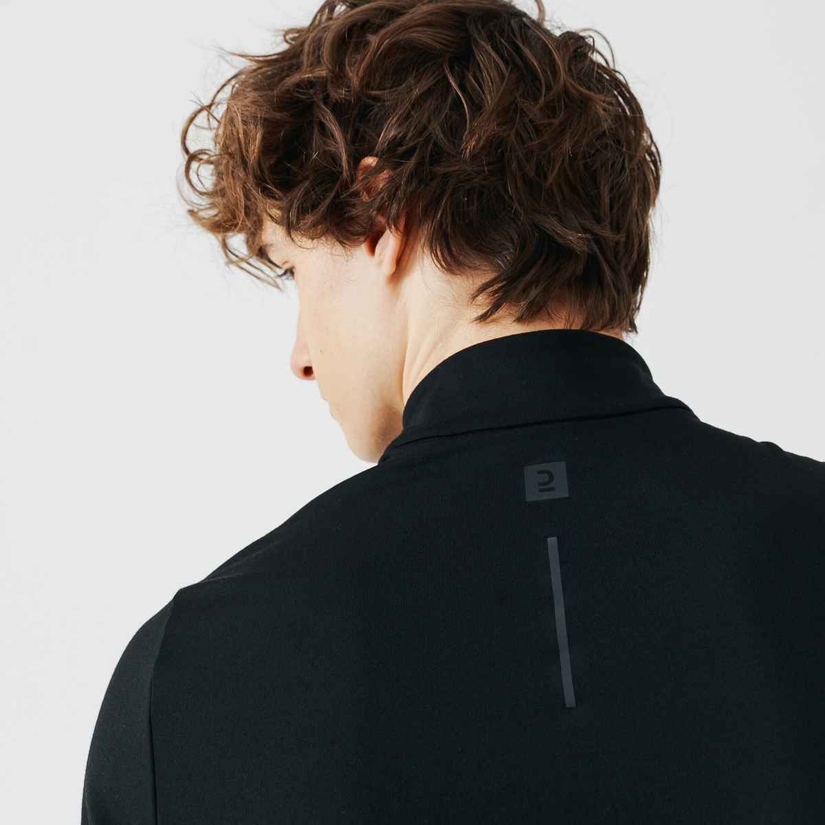 Decathlon | Kalenji Men's Full Sleeve Running T-shirt | Black - S