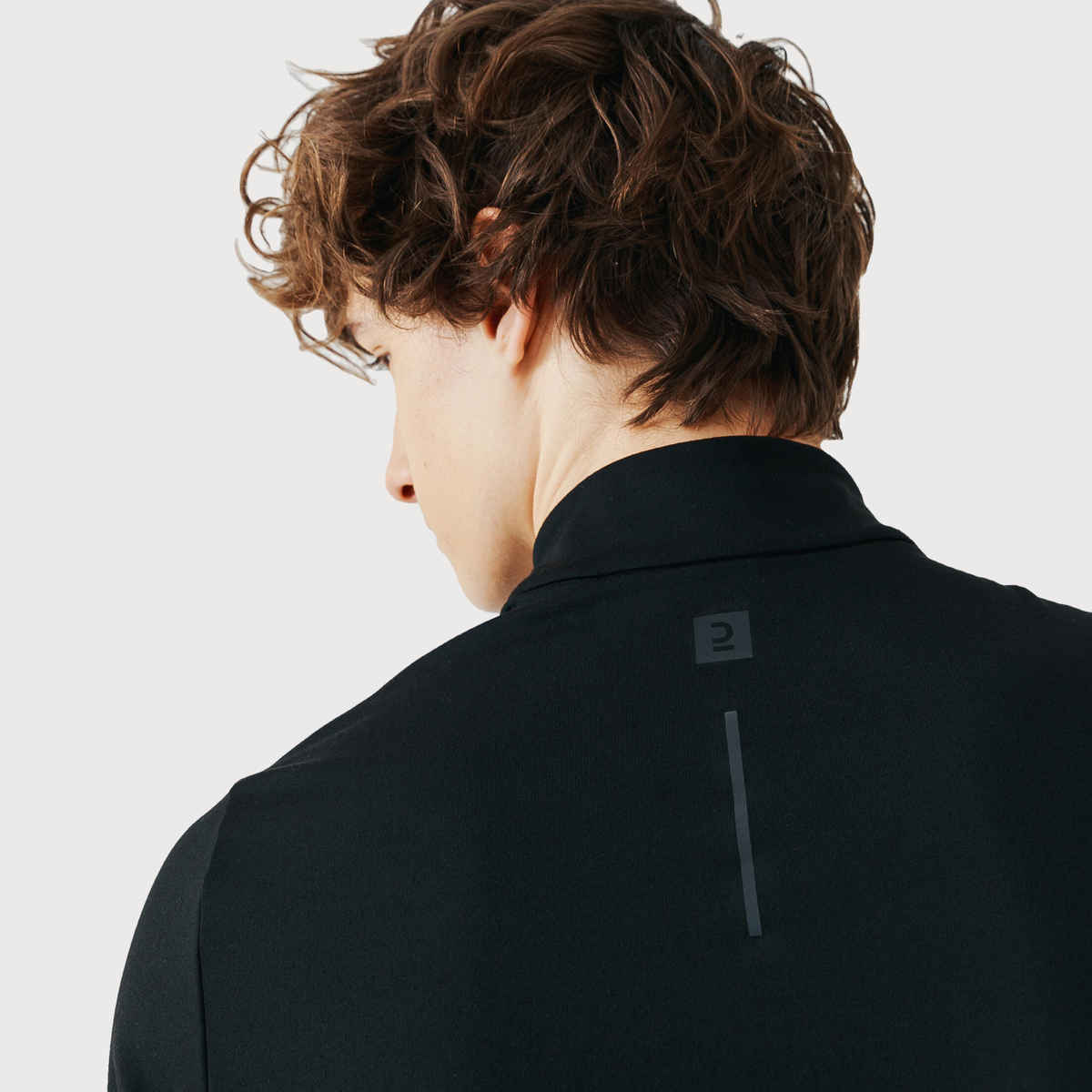 Decathlon | Kalenji Men's Full Sleeve Running T-shirt | Black - L