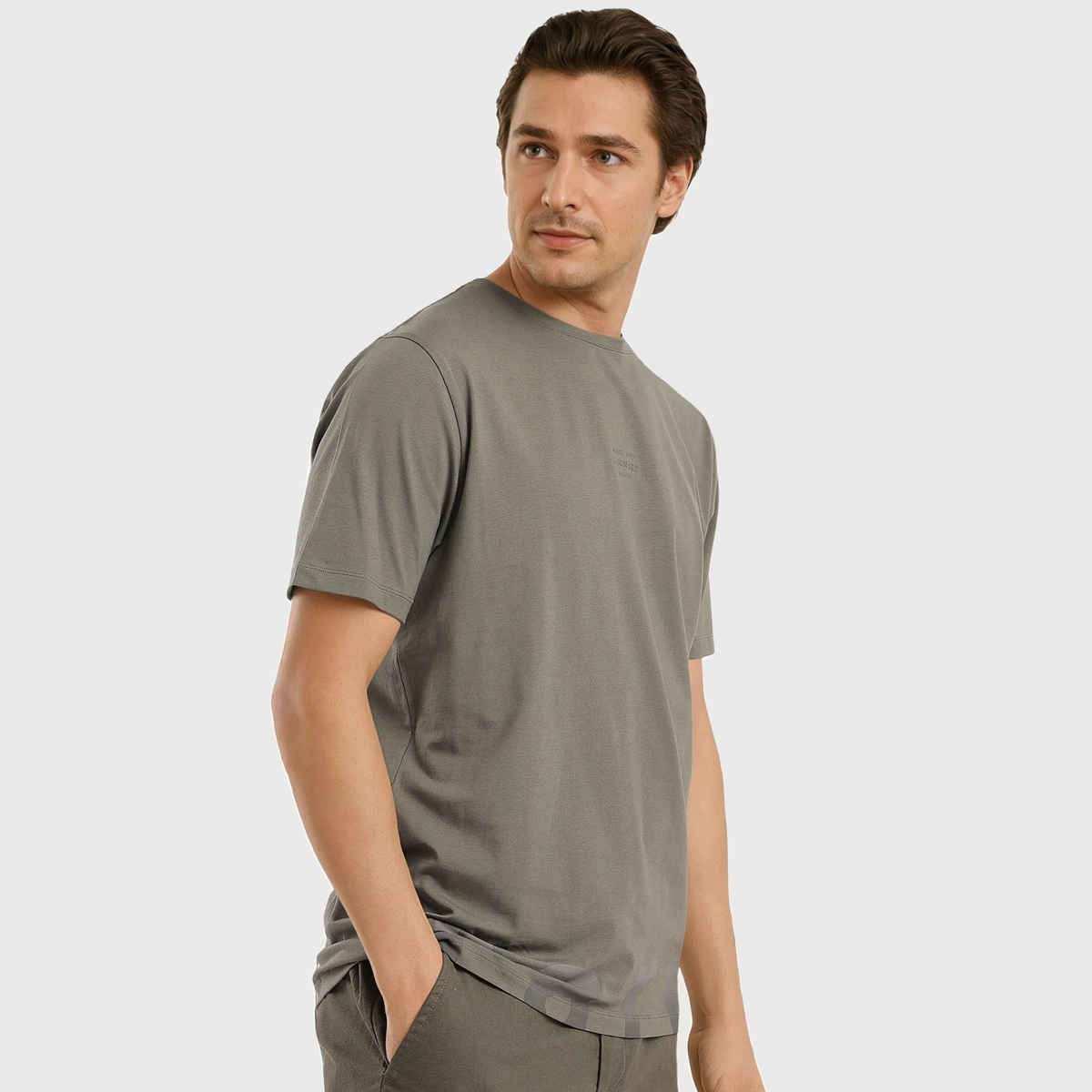 Rare Rabbit Men's Let Dusky T-shirt | Green - M