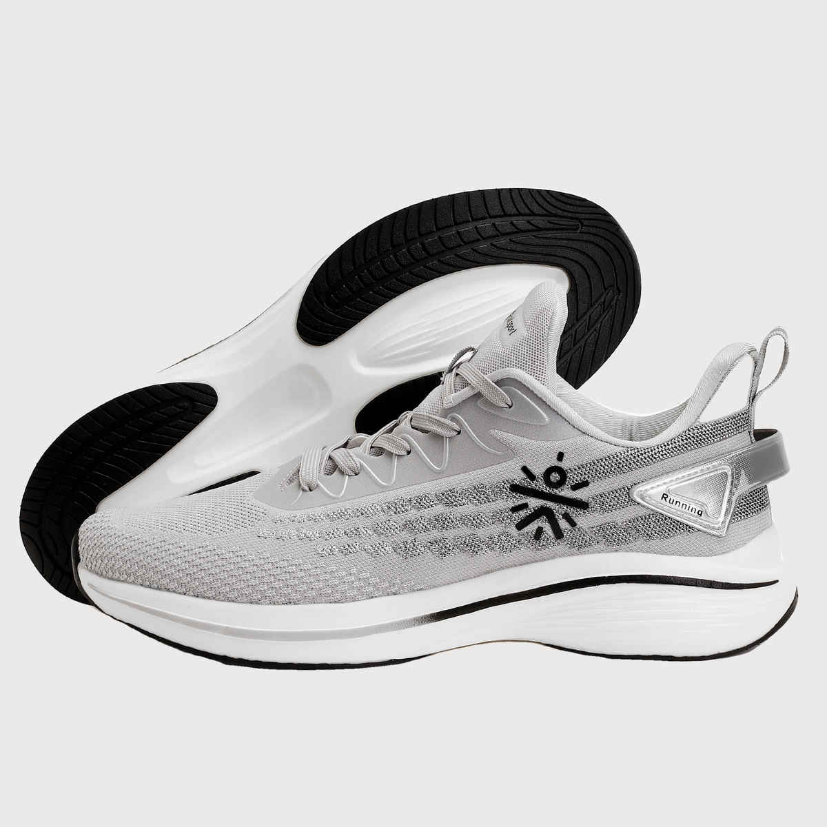 Cult Active Men Running Shoes - L.Grey - UK 8