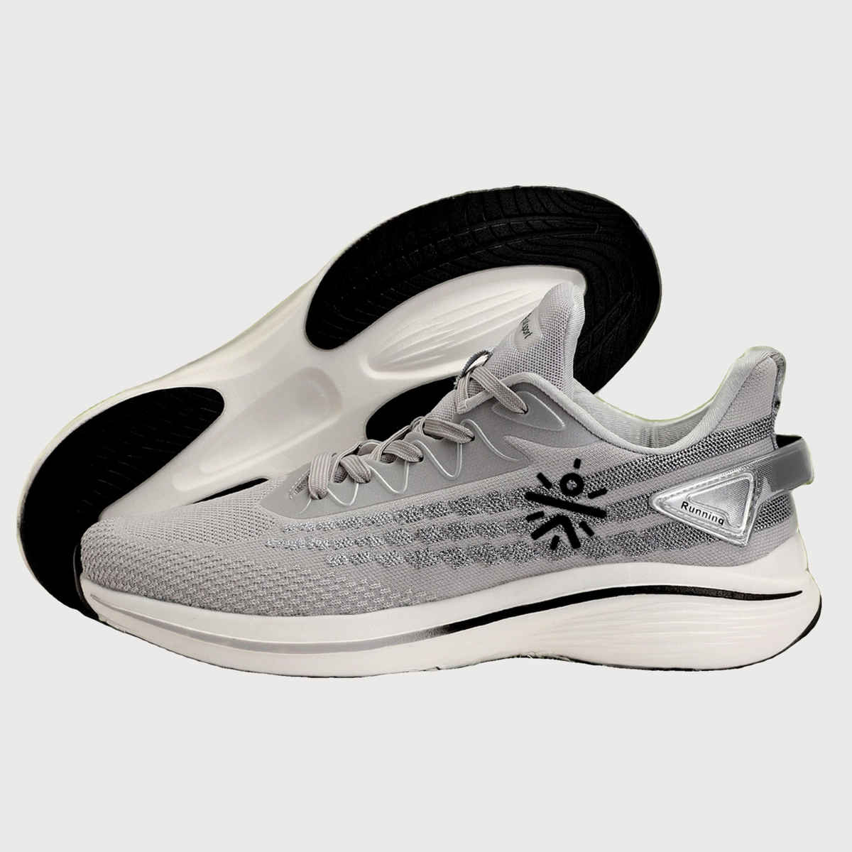 Cult Active Men Running Shoes - L.Grey - UK 10