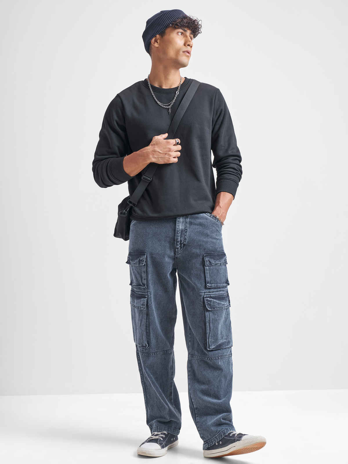 Highlander Men's Sweatshirt | Black - M