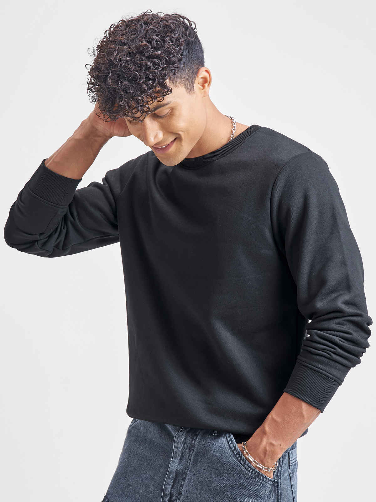 Highlander Men's Sweatshirt | Black - L