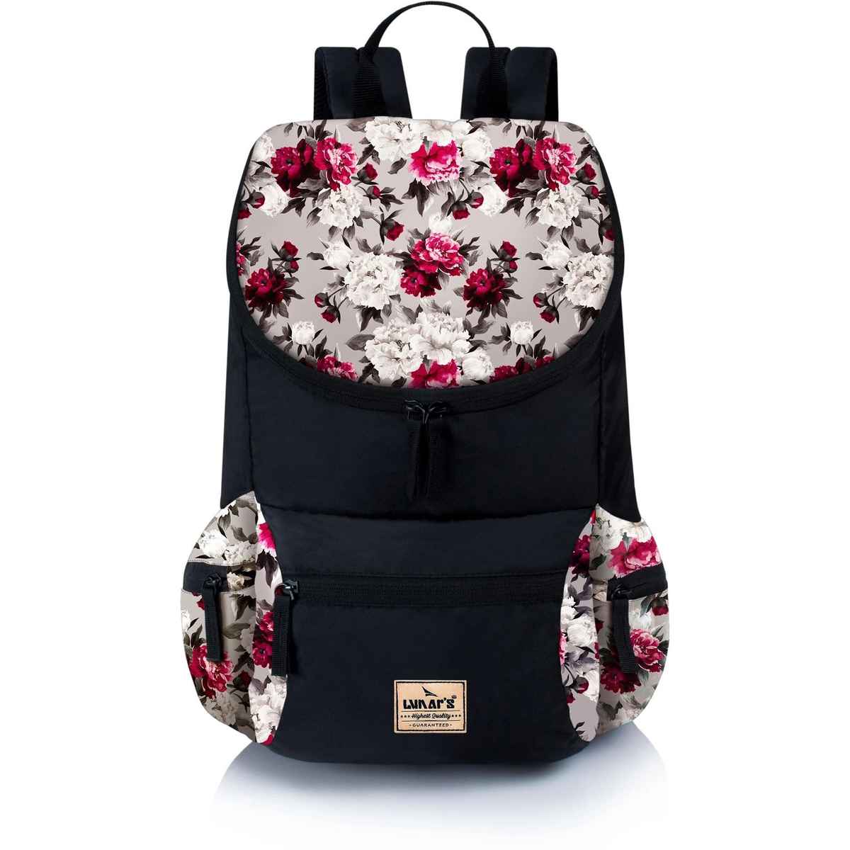 Lunar's Monica 19L Small Backpack | 1 Compartment | School | Travel | Colllege Bag for Women