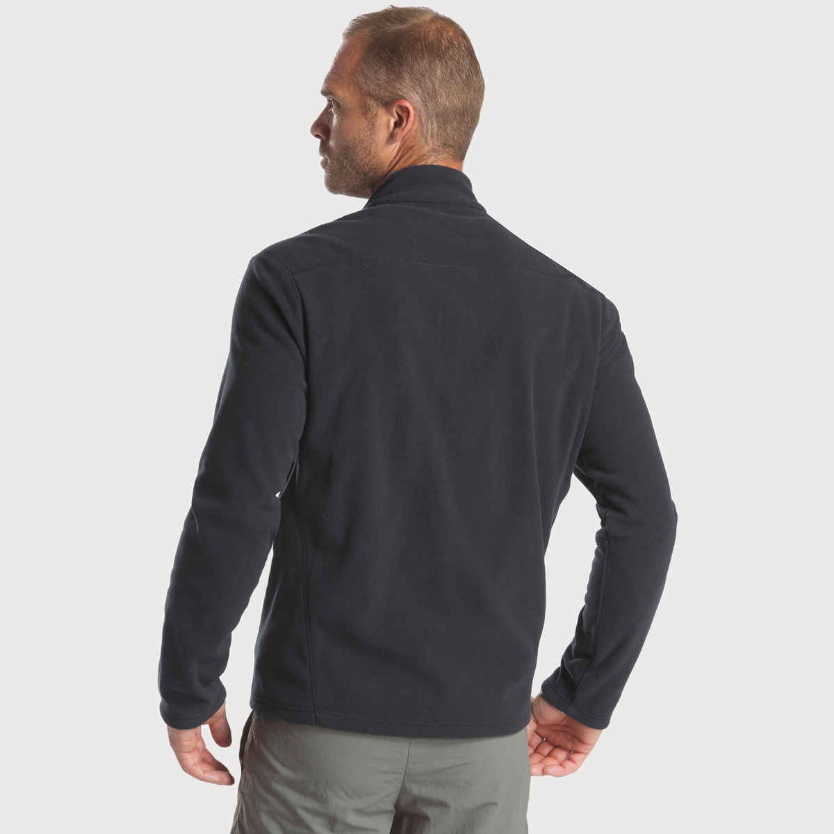 Decathlon | Quechua Men's Hiking Fleece - Black - XL