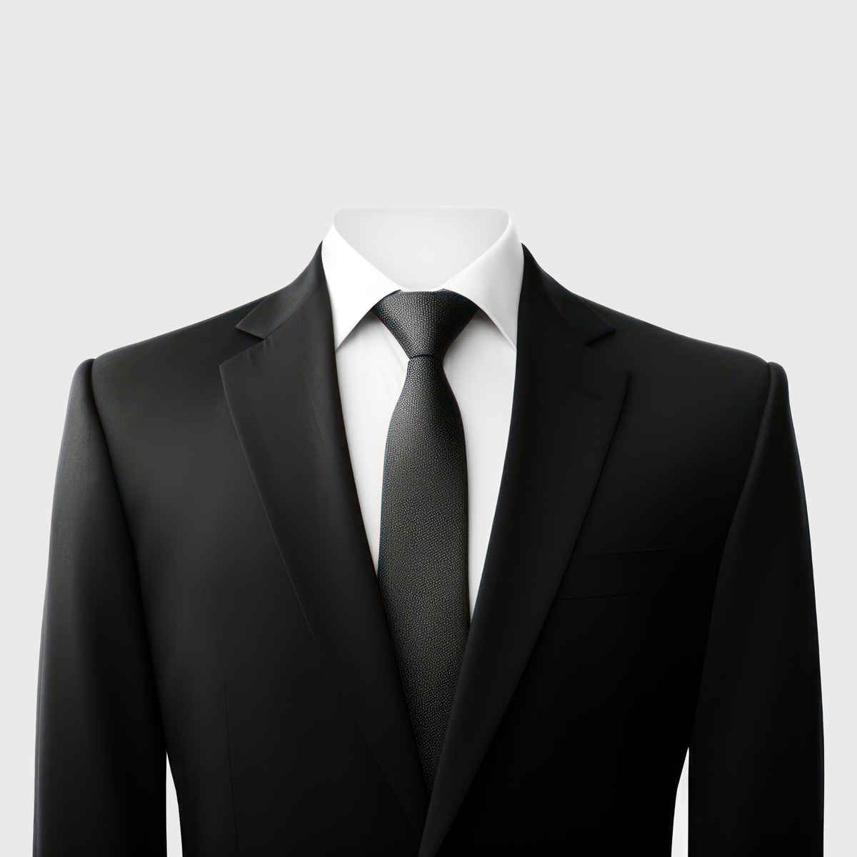 Calvadoss Men's Broad Tie | CALT-2121 | Black