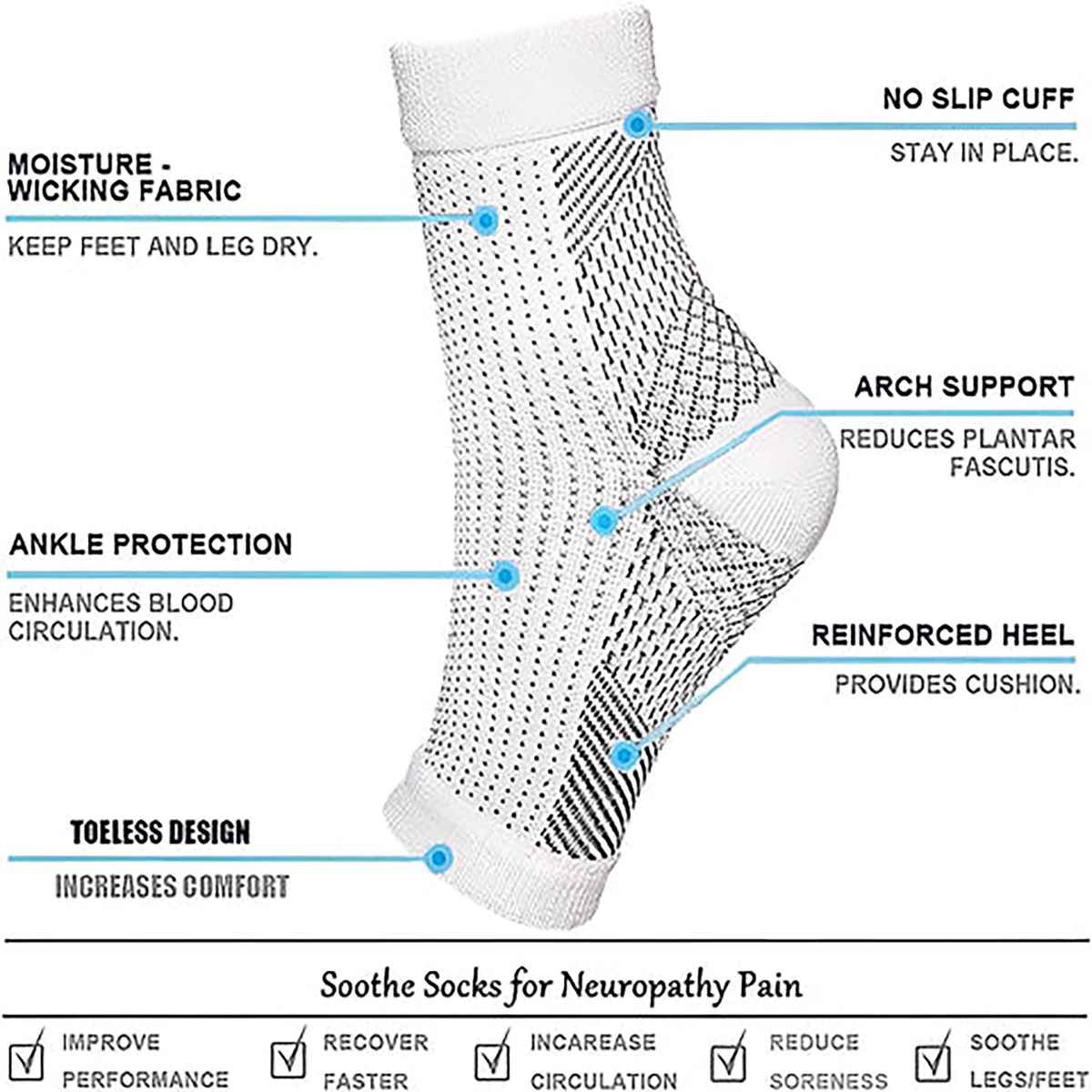 Beyond Unisex Solid Combed Cotton Socks | Black - Free Size