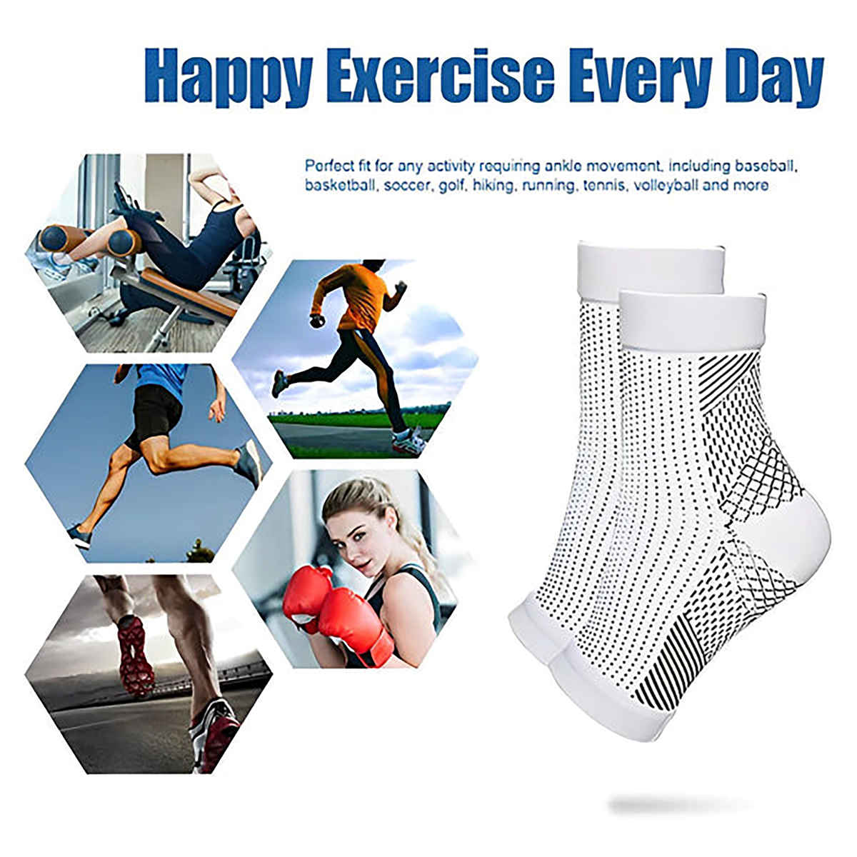 Beyond Unisex 80% Cotton, 14% Lycra, 3% Nylon, and 3% Elastane Socks | White - Free Size