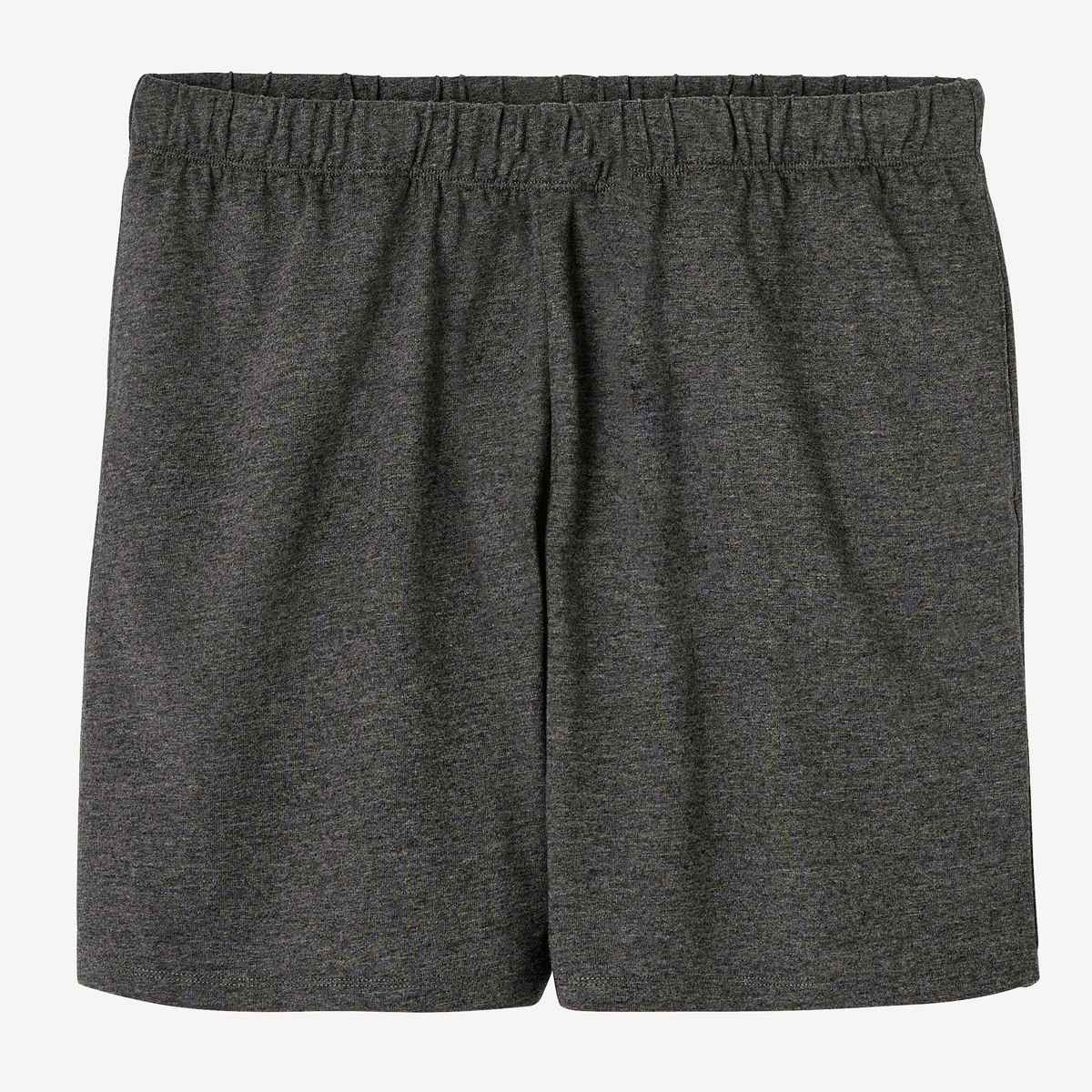 Decathlon Domyos Men's Cotton Gym Shorts | Dark Grey | S