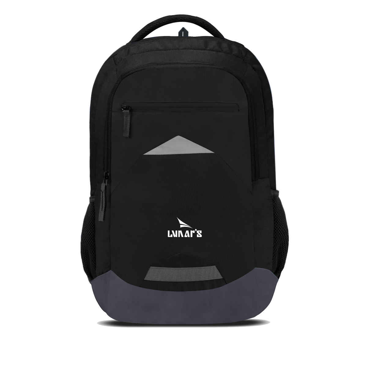 Lunar's Unisex Solid Polyester 48 L Laptop Backpack | Black