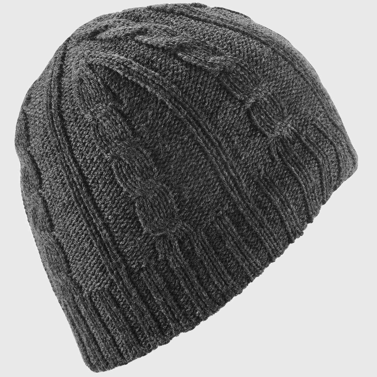 Decathlon | Wedze Unisex Solid Wool Beanie - Grey