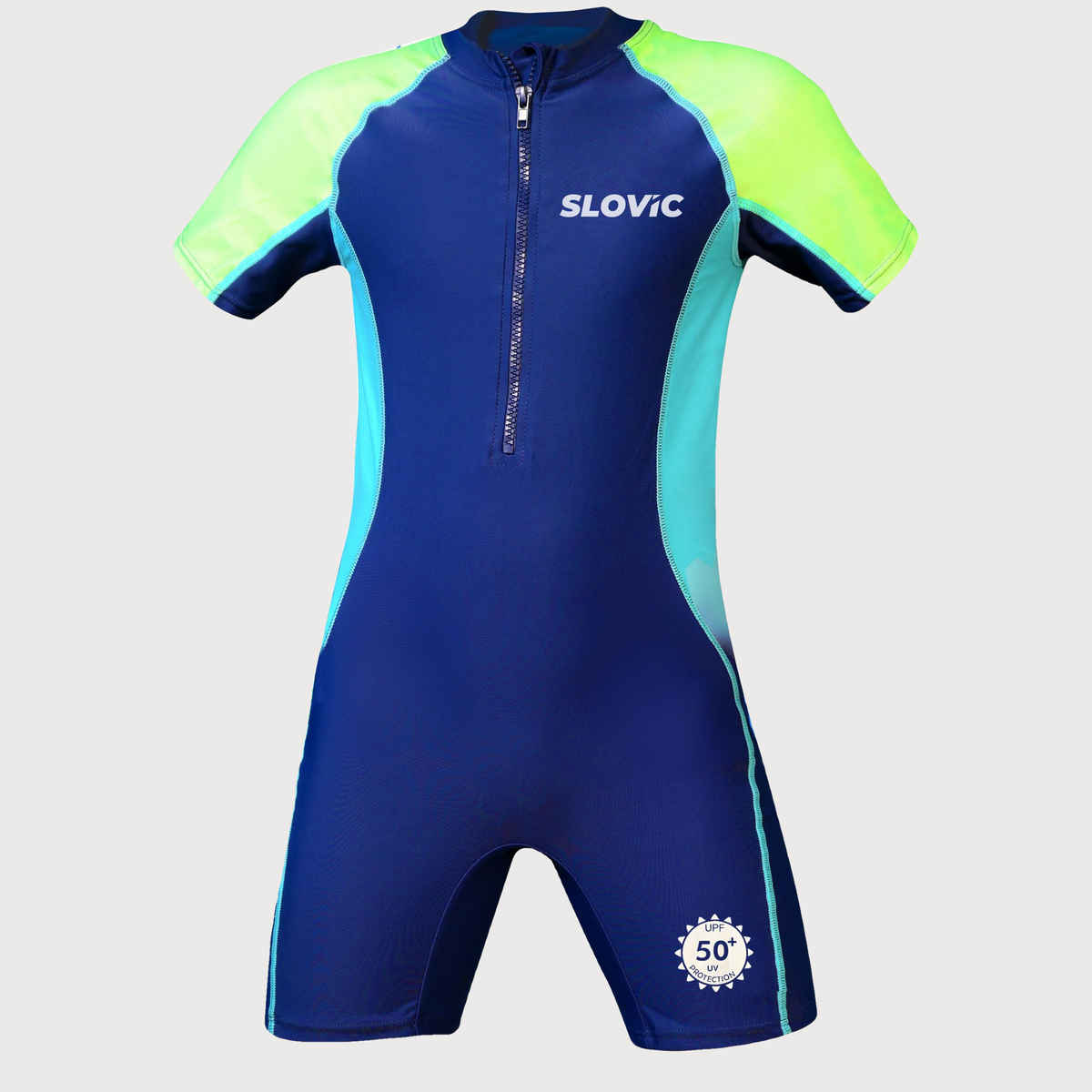 Slovic Kids Swimming Costume, One-Piece Swimwear for Girls/Boys | 10-11 Years 