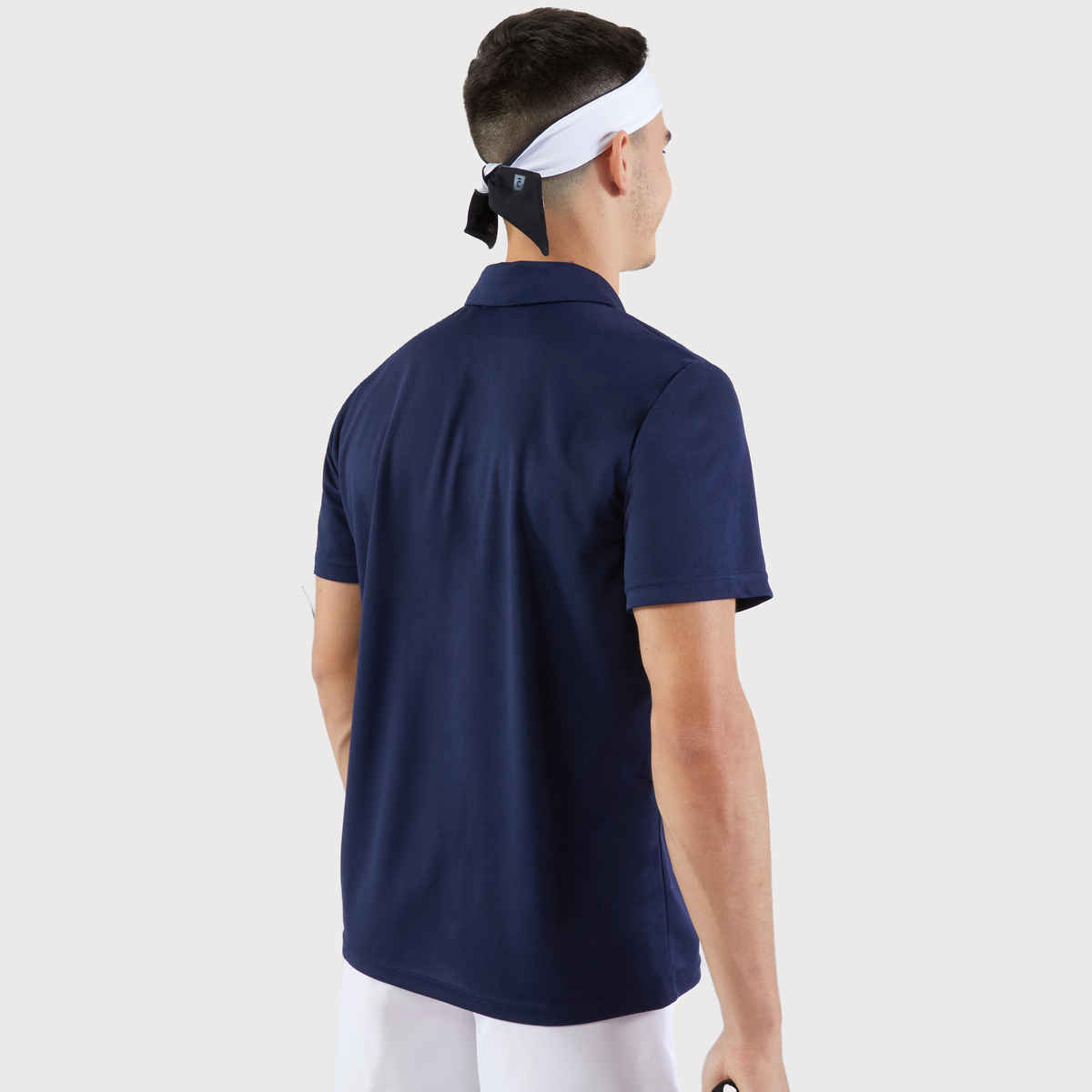 Decathlon Artengo Men Dry|Fit Tennis T-Shirt| Navy Blue | M