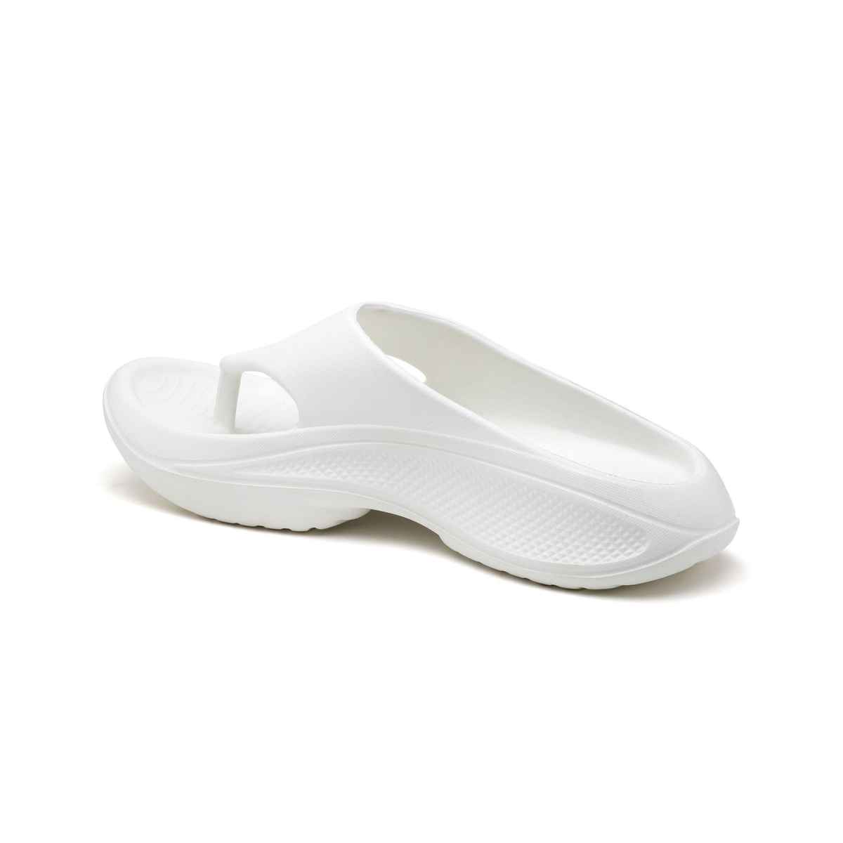 Asian Safari-01 Men Slippers Off White (Size-8)