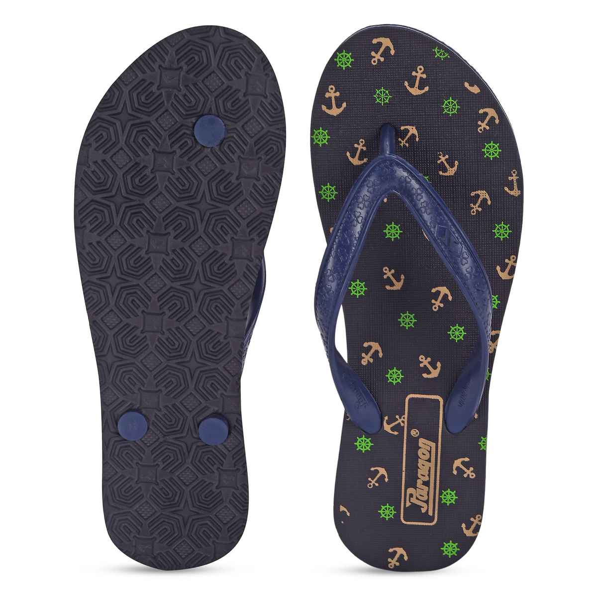 Paragon Women's Navy Hwk Slippers HWK3732L UK 4