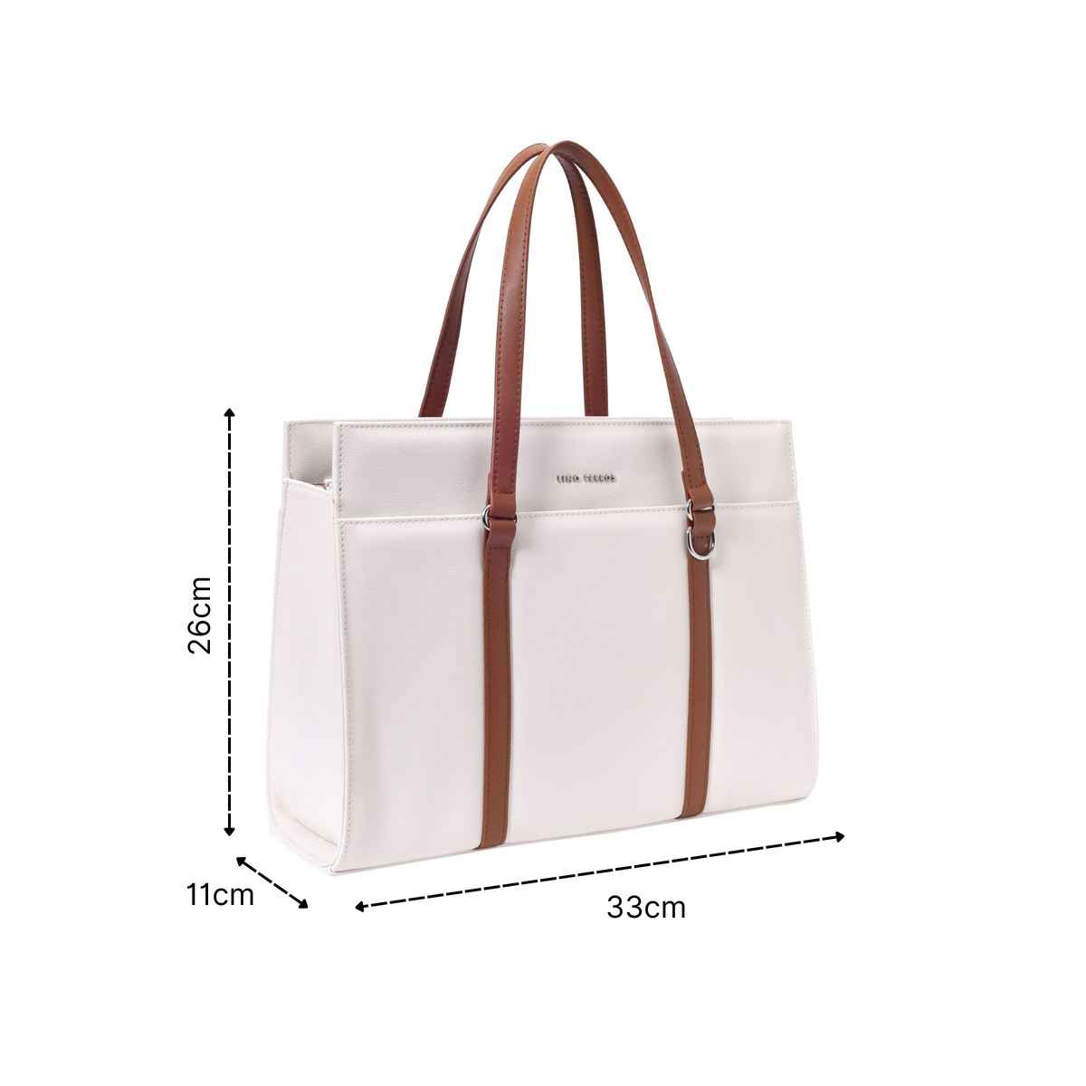 Lino Perros Women's Tote Bag | LWHB02624 | White